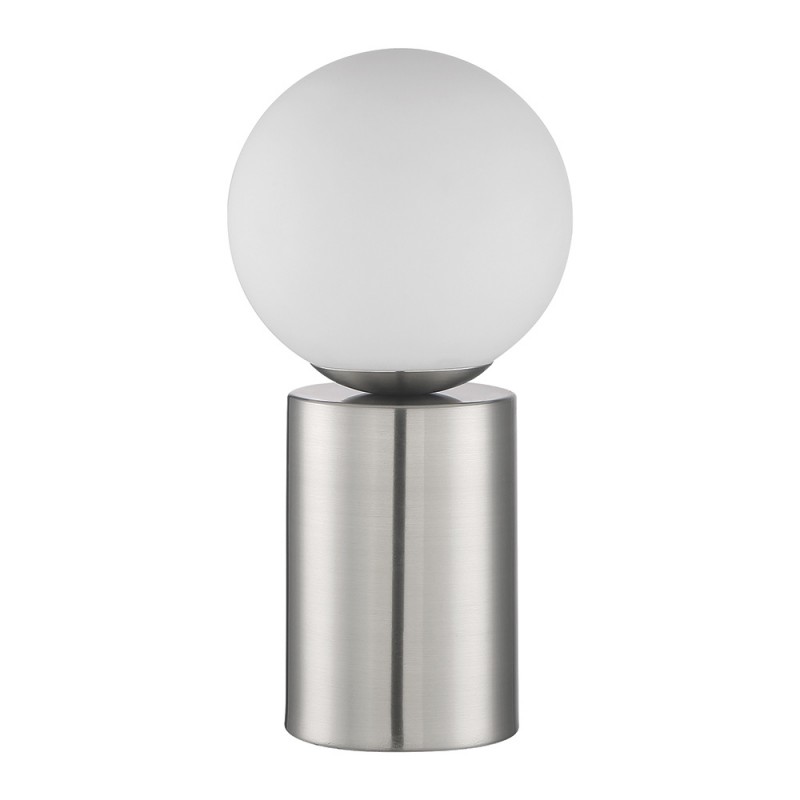 Lampe De Chevet Tactile Lobb Chrome Mat Et Boule Verre, MILLUMINE