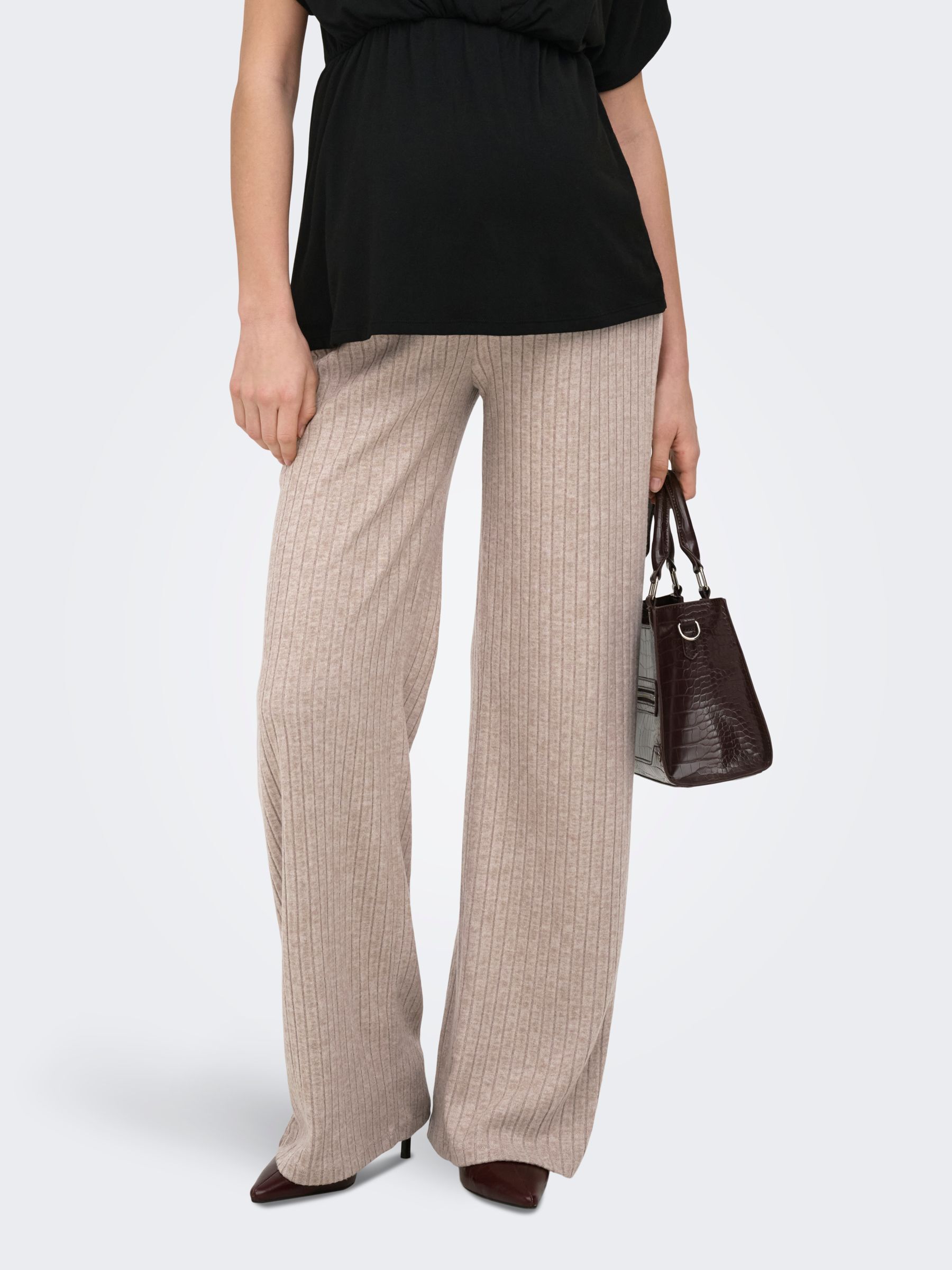 Pantalon À Jambe Large, ONLY