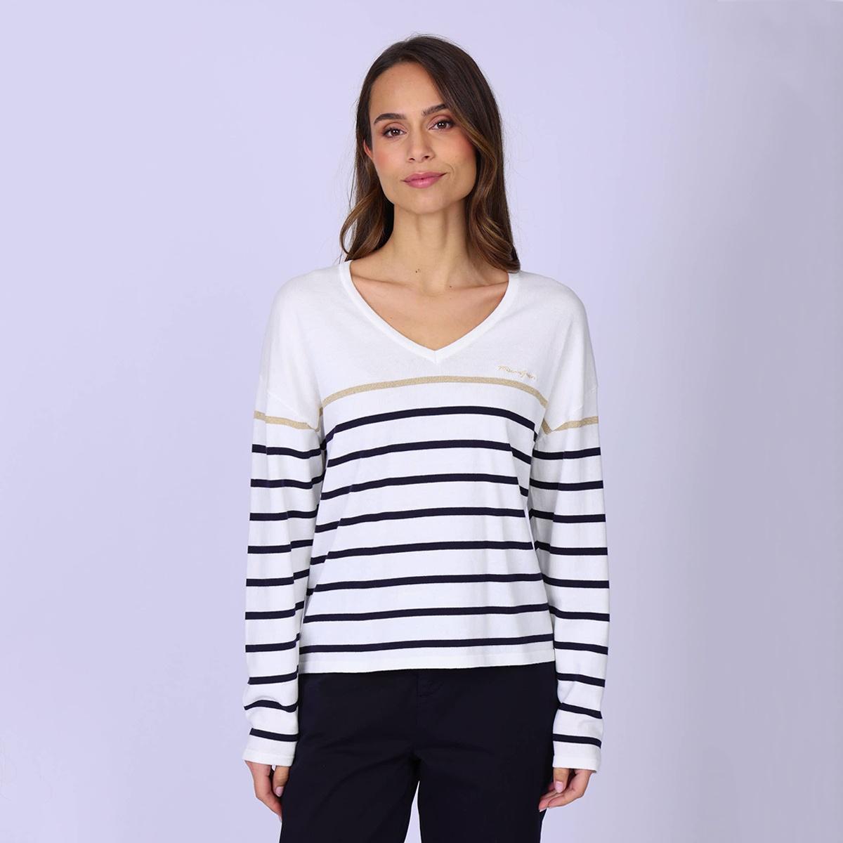 Pull esprit marinière, MISE AU GREEN