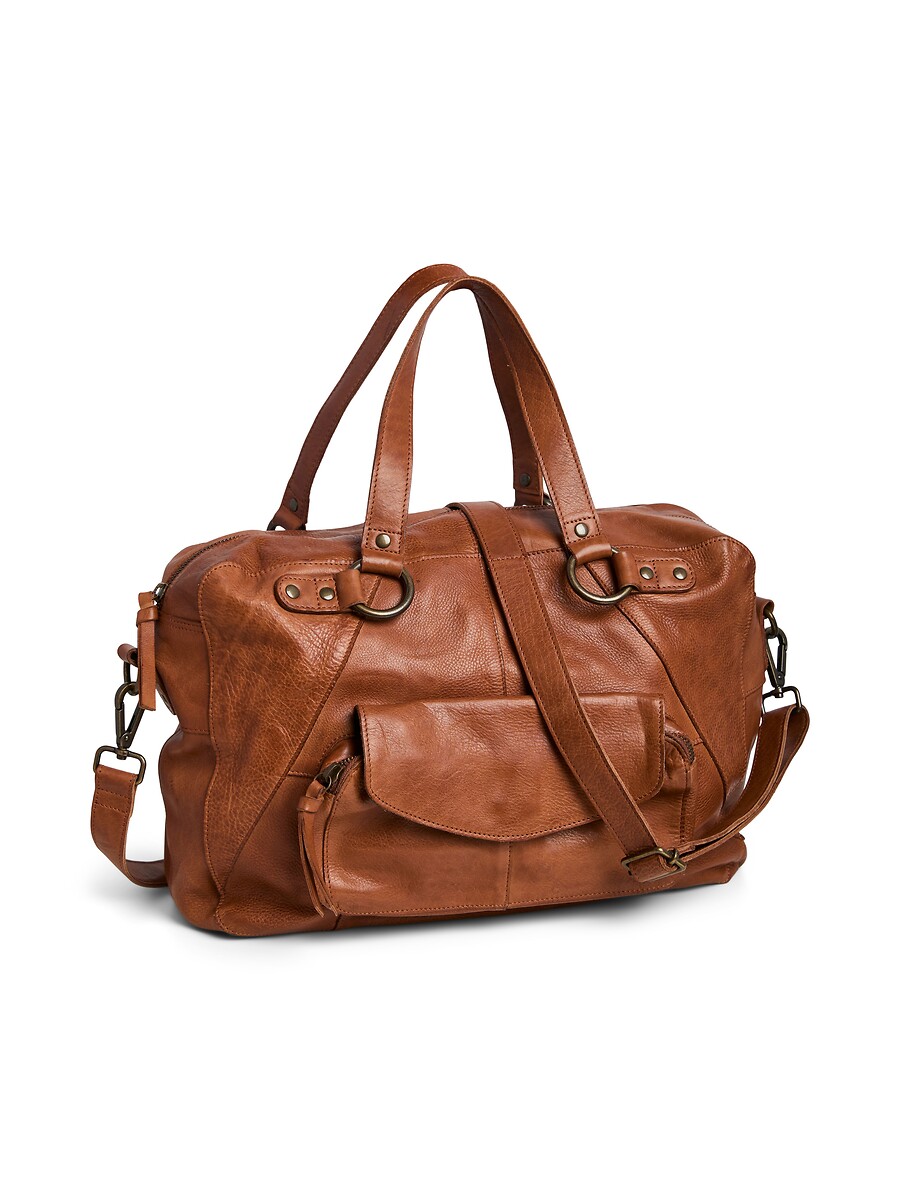 Grand sac en cuir, Fatima, PIECES