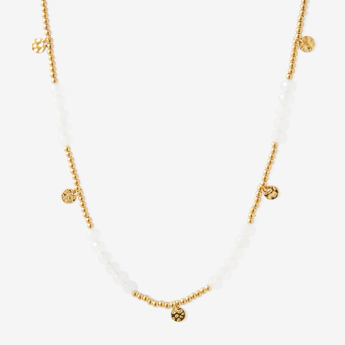 Collier de perles en acier inoxydable, BALABOOSTE