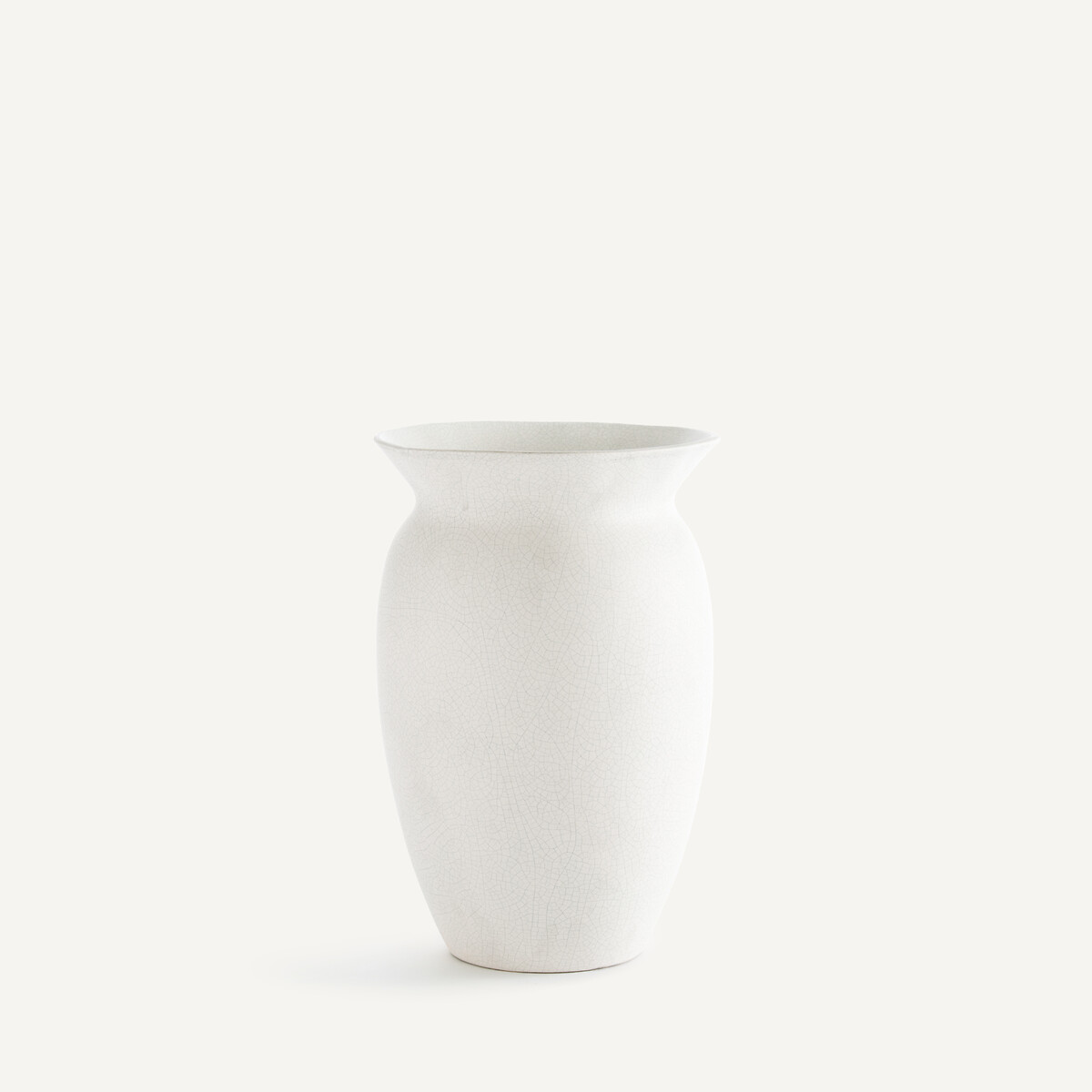 Vase en faïence craquelée, H29 cm, Hedi