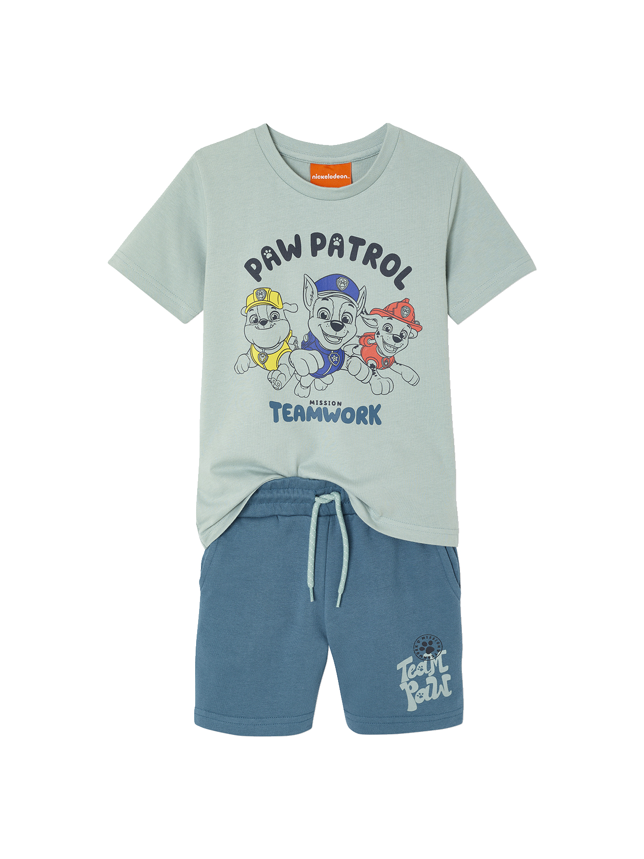 Ensemble tee-shirt et short Pat Patrouille®, VERTBAUDET