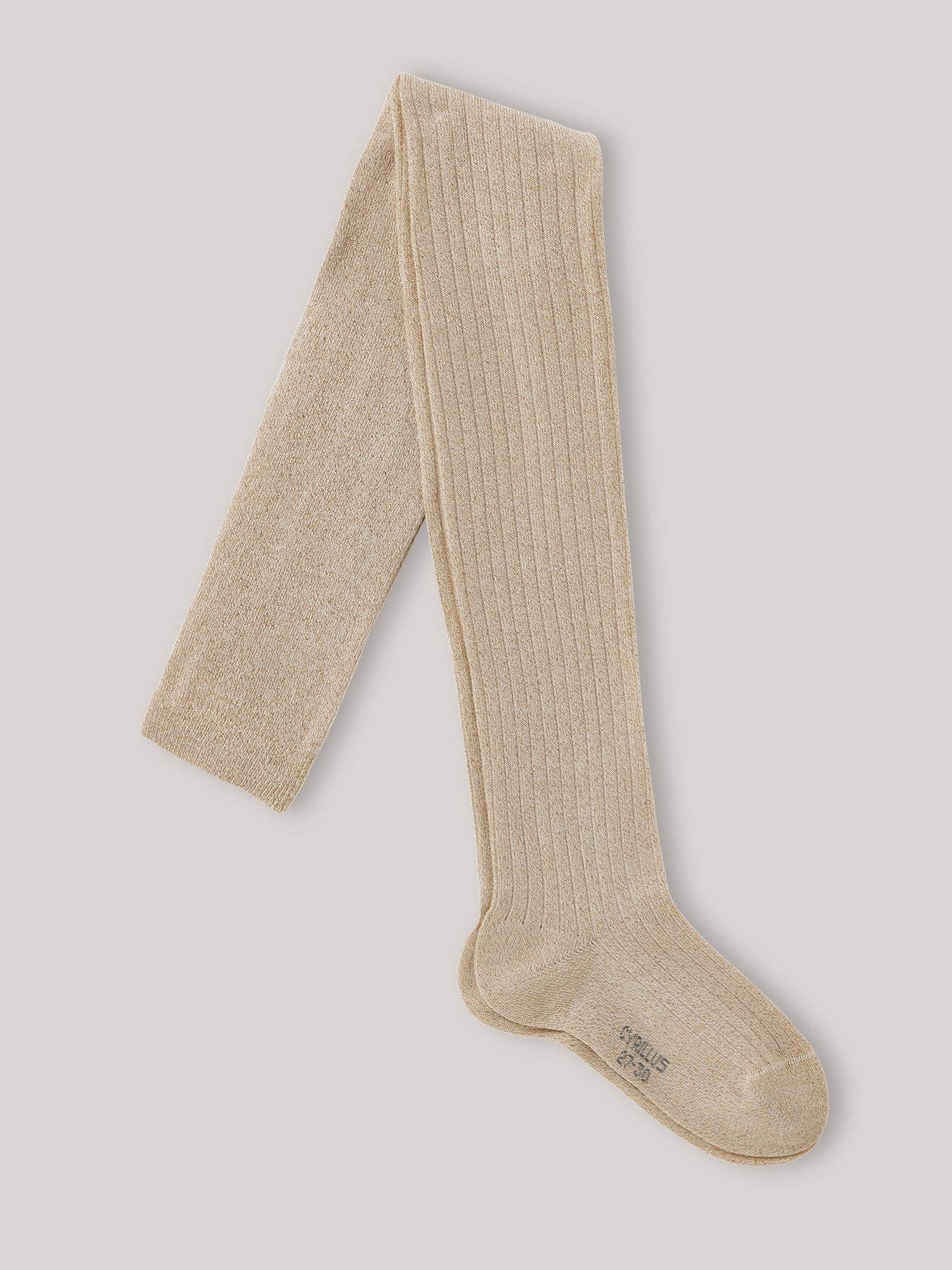 Collants métallisés à côtes, CYRILLUS