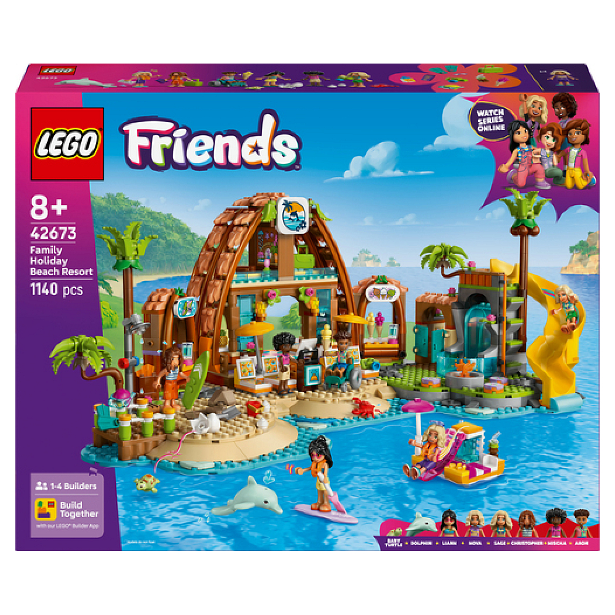 42673 - Vacances à lhôtel de la plage, LEGO