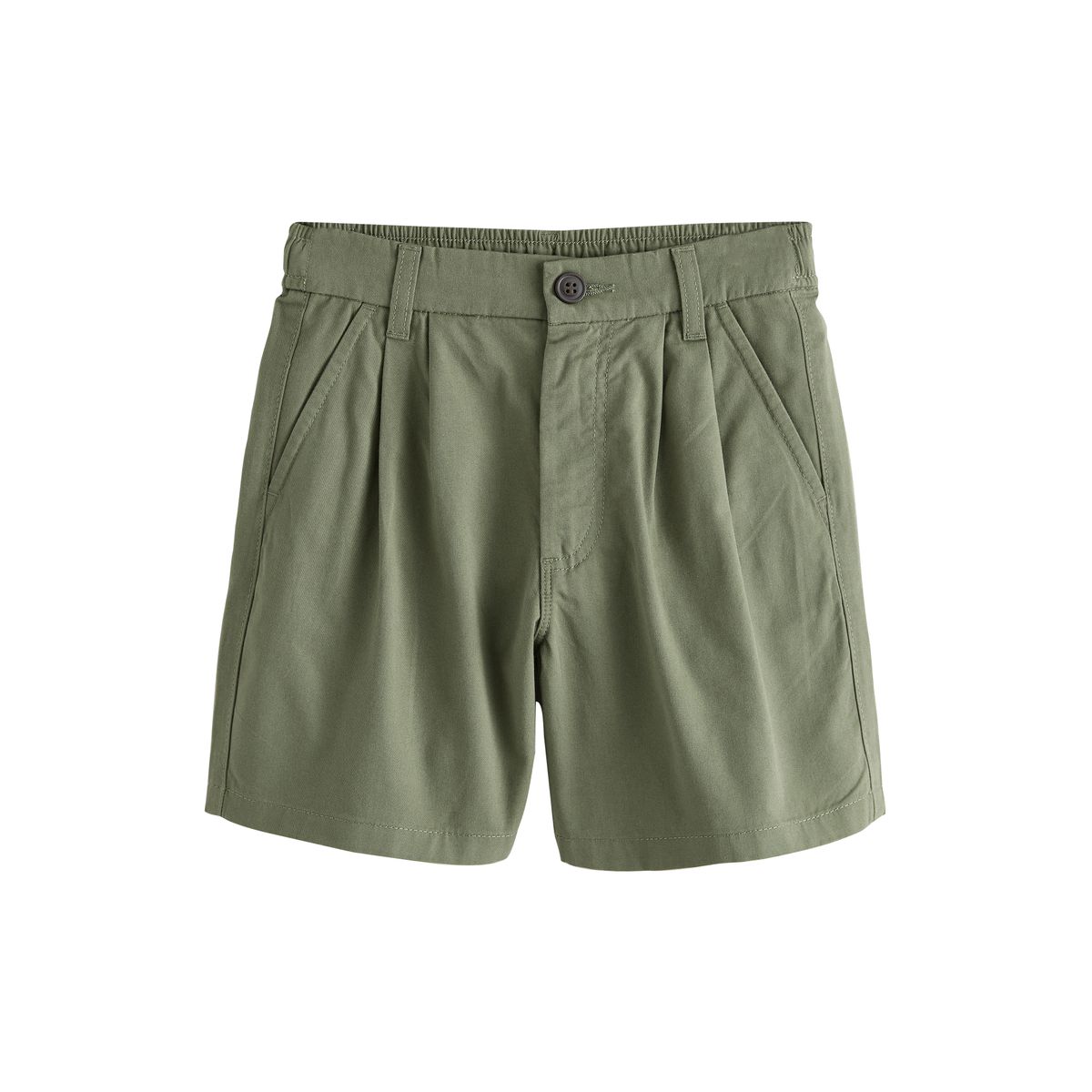 Short chino à plis, NEXT