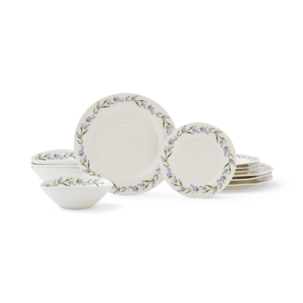 12-Piece Lavandula Dinner Set, SOPHIE CONRAN FOR PORTMEIRION