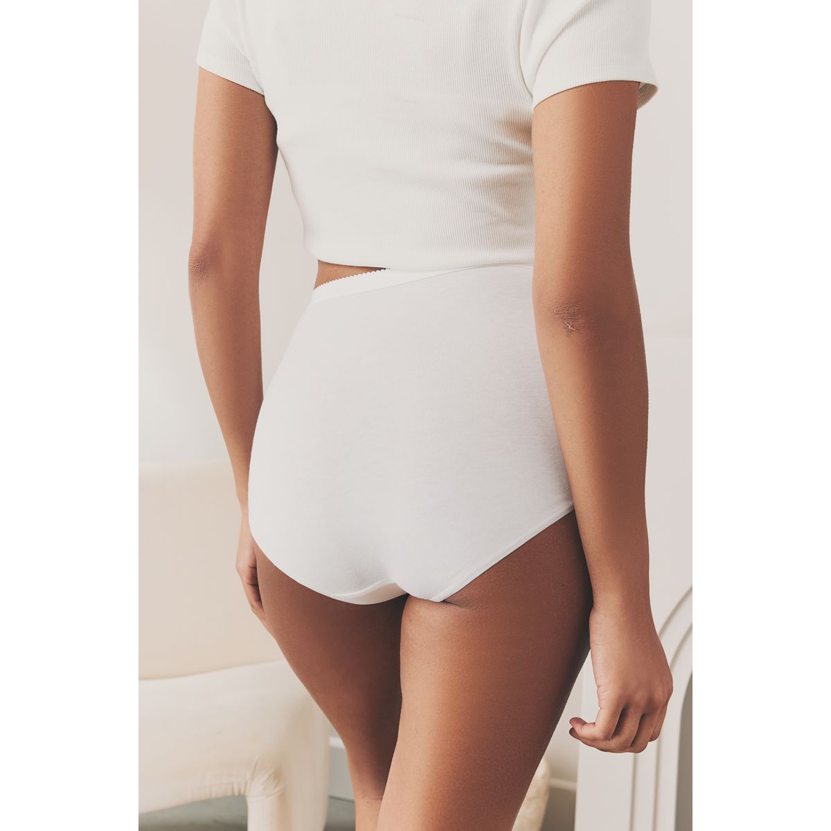 Culotte en coton à logo, lot de 4, NEXT