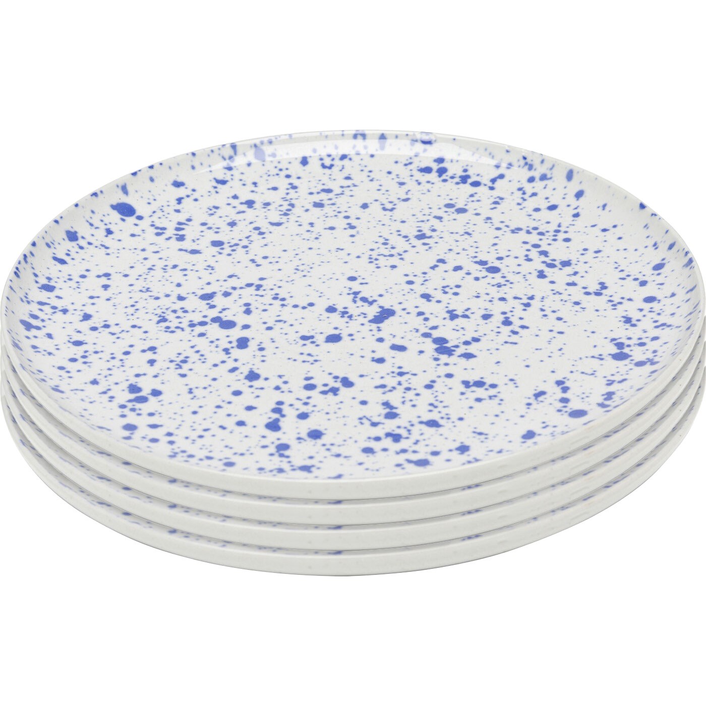 Lot de 4 assiettes plates, PARTITO, KARE DESIGN