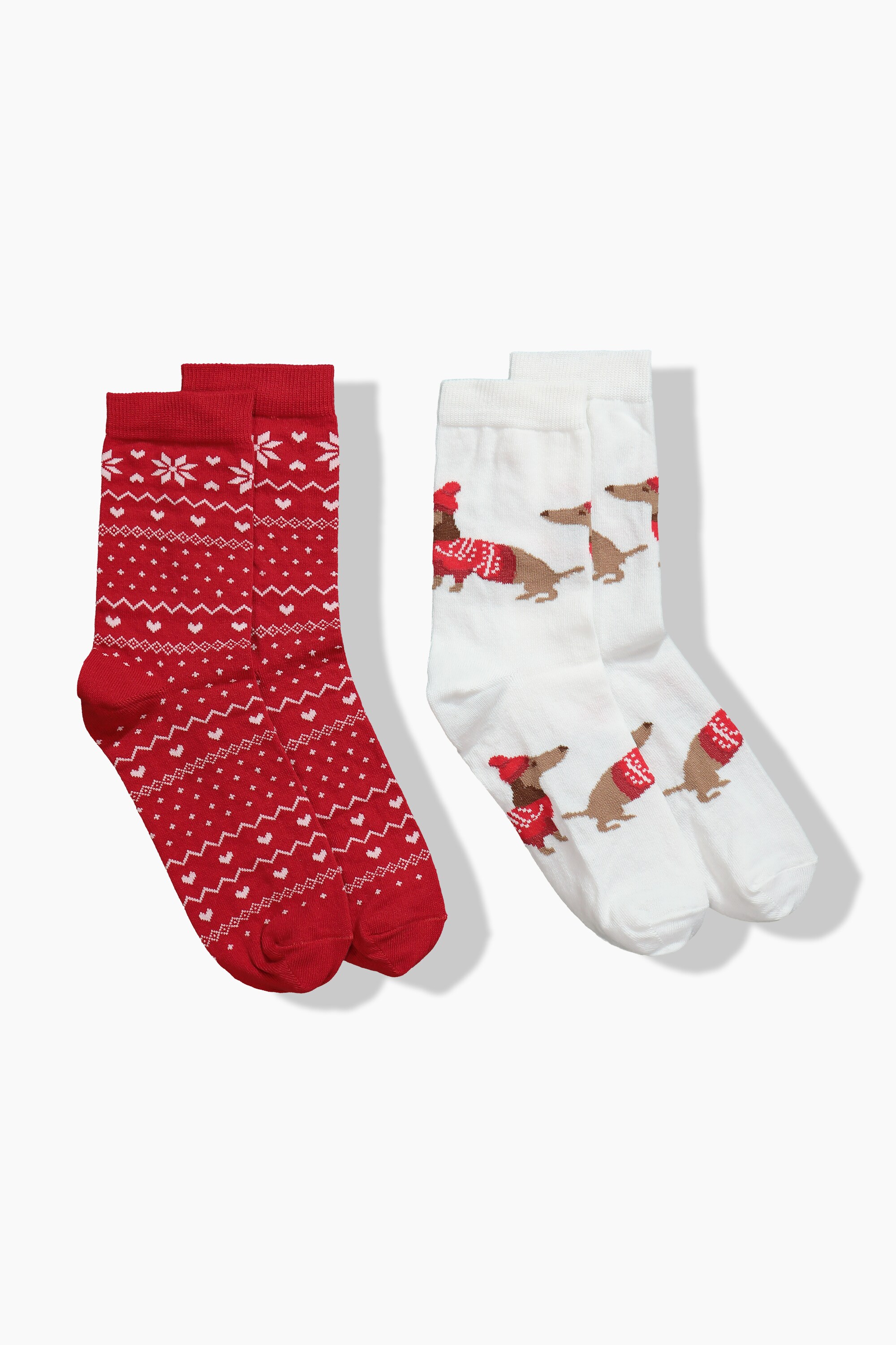 Lot de 2 paires de chaussettes douillettes, ULLA POPKEN
