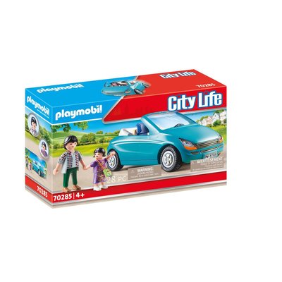 Playmobil 70285 papa avec enfant et voiture cabriolet PLAYMOBIL