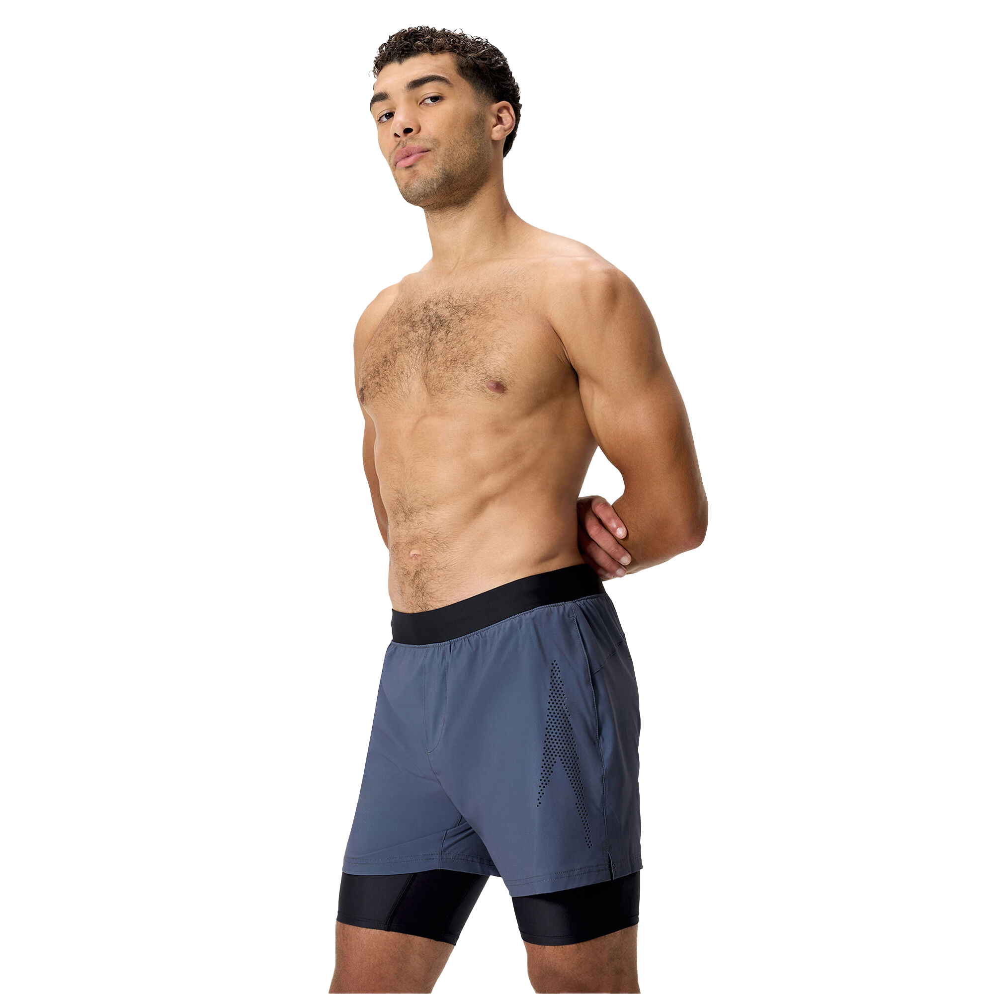 Jammer de natation à taille élastiquée motif/style logo VOLLEY, SPEEDO