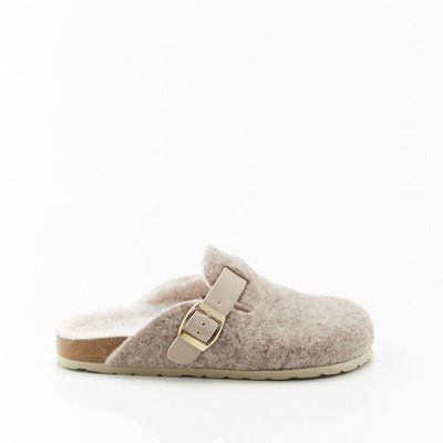 Thermolactyl Clog Mules with Faux Fur Lining DAMART