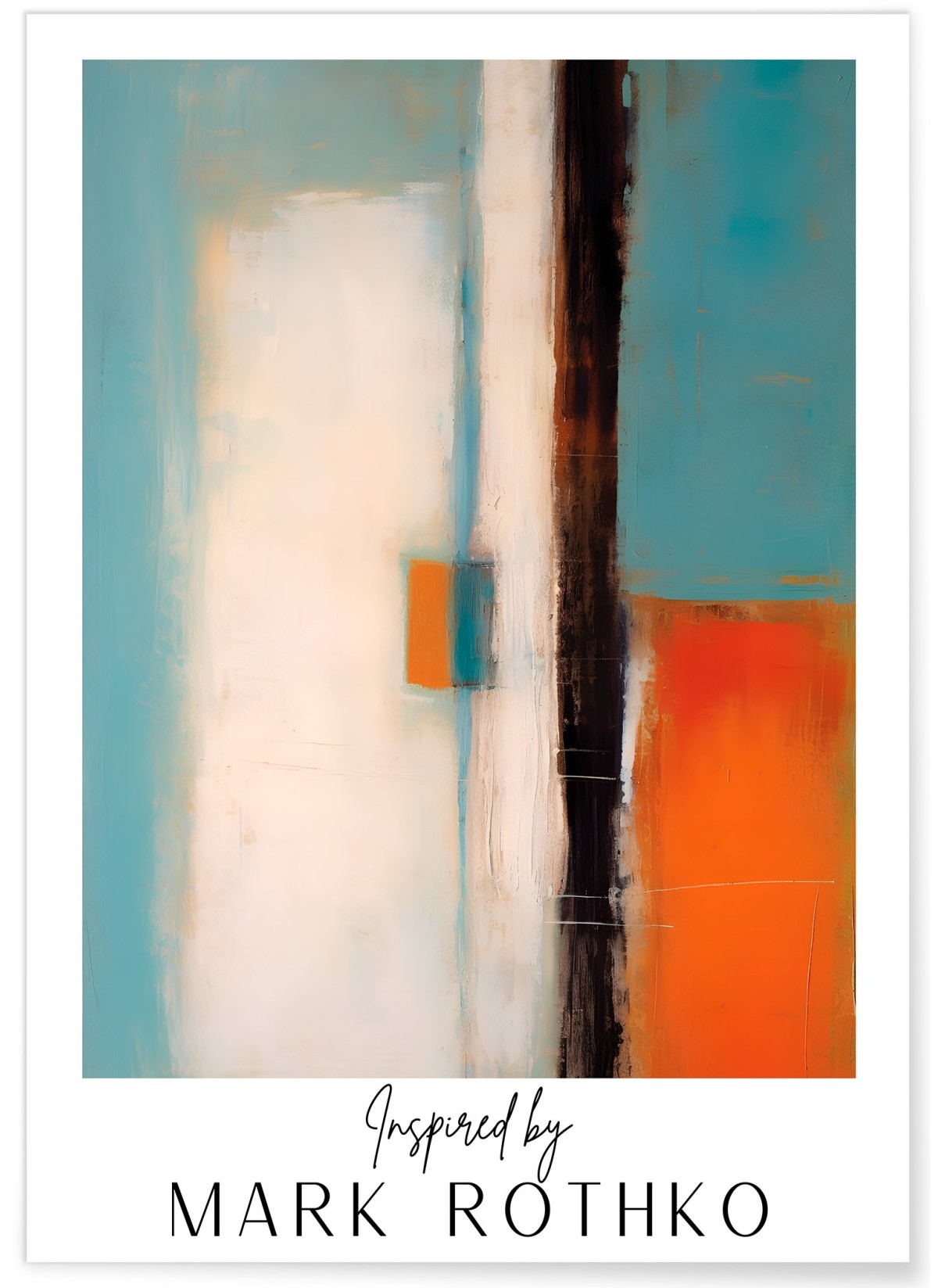 Affiche Mark Rothko n°7, L'AFFICHERIE