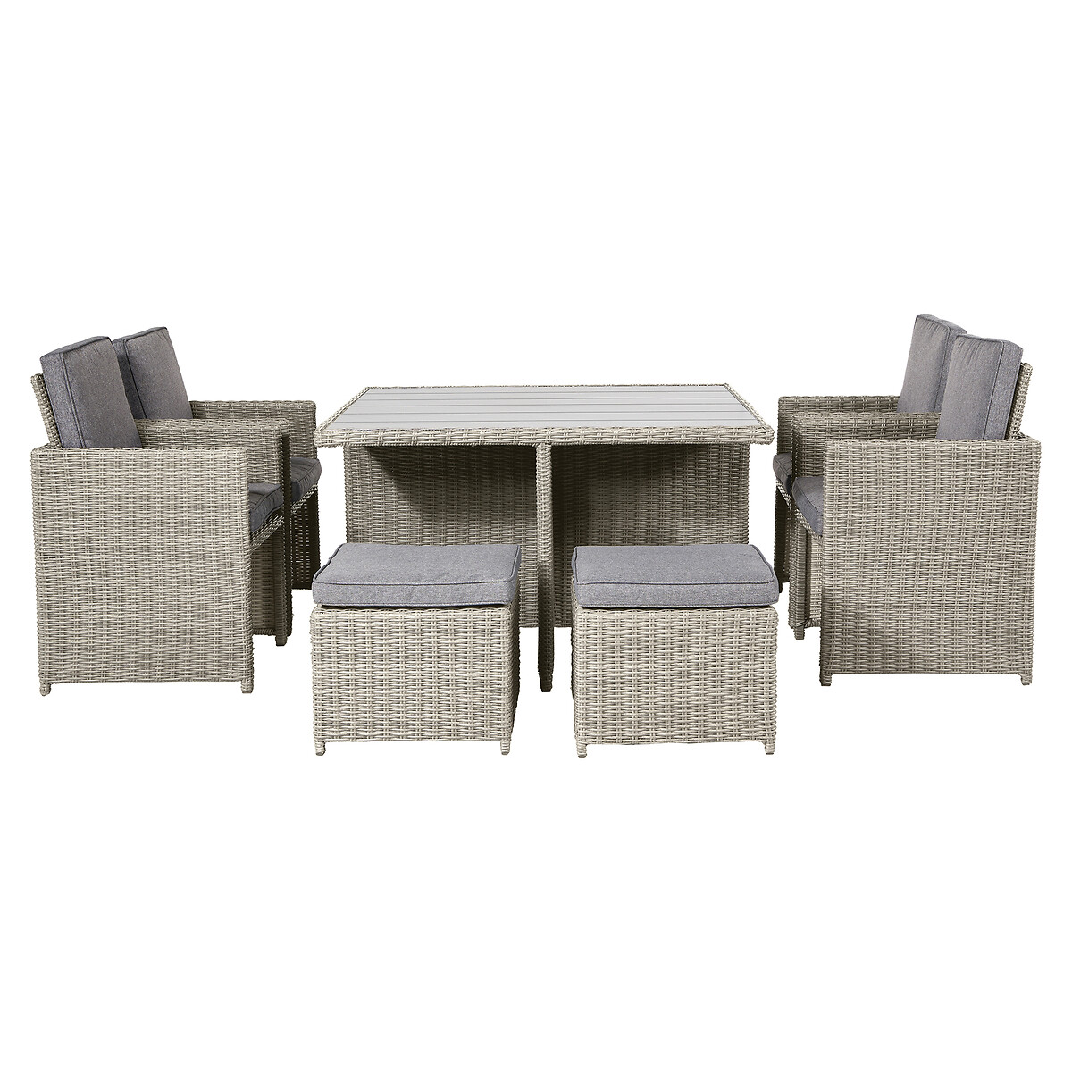 Bermuda 9 seater garden rattan dining set deals