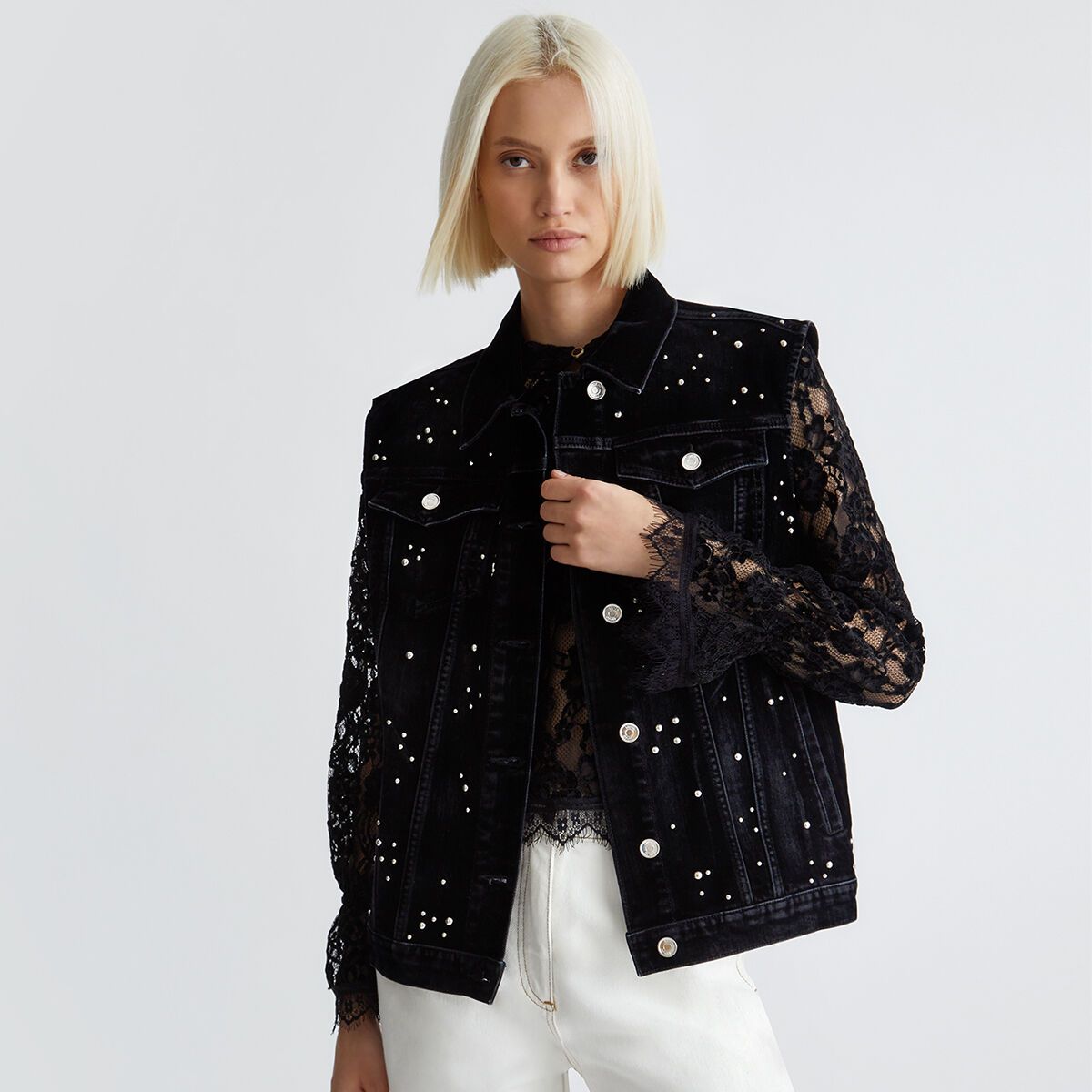 Veste clouté 2025 femme