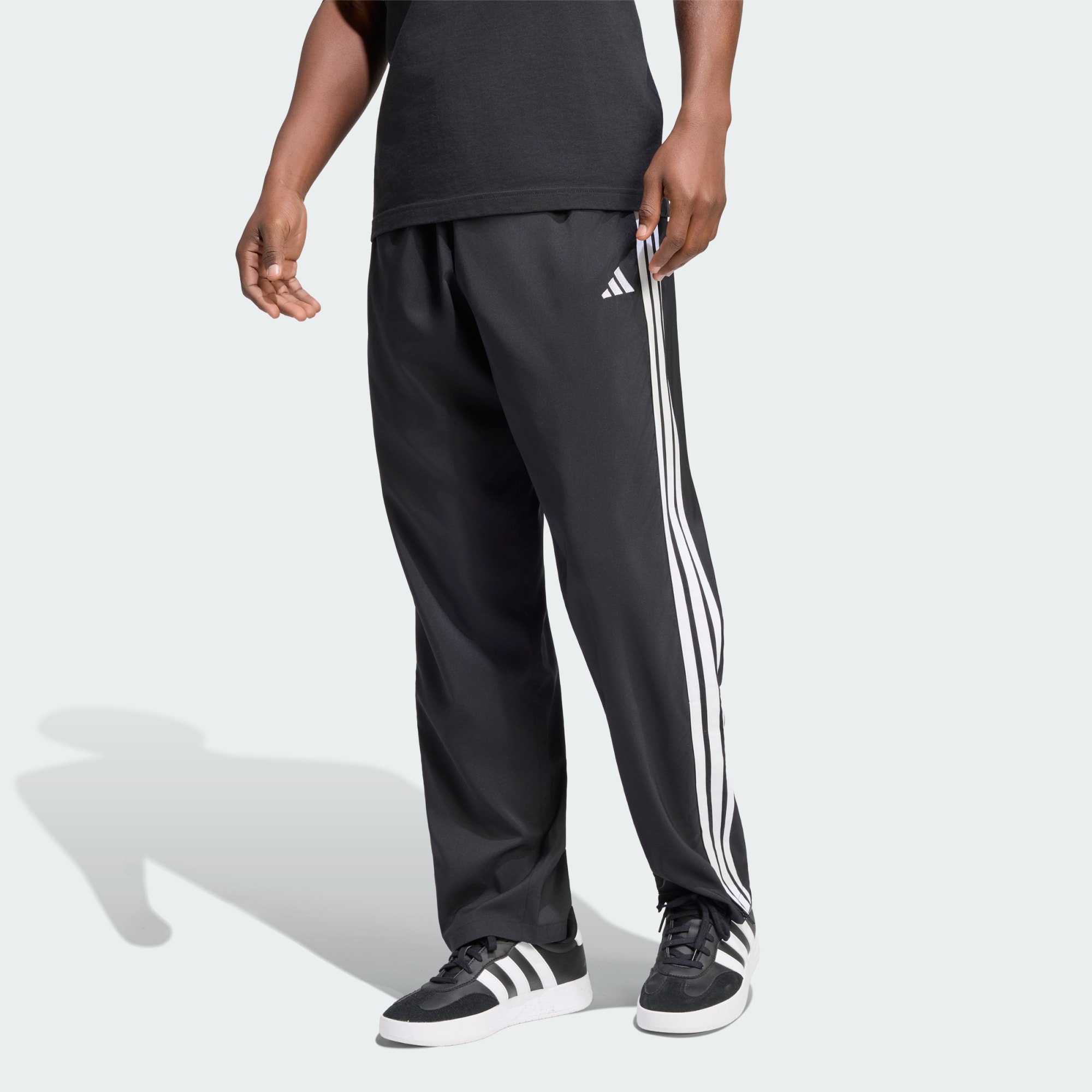 Pantalon Fuselé En Toile Et Ourlet Droit Essentials 3 Bandes Stanford Lite, ADIDAS SPORTSWEAR