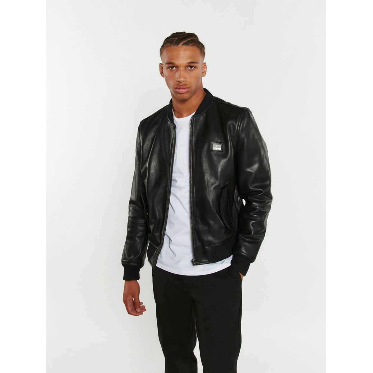 Blouson cuir homme online olly gan