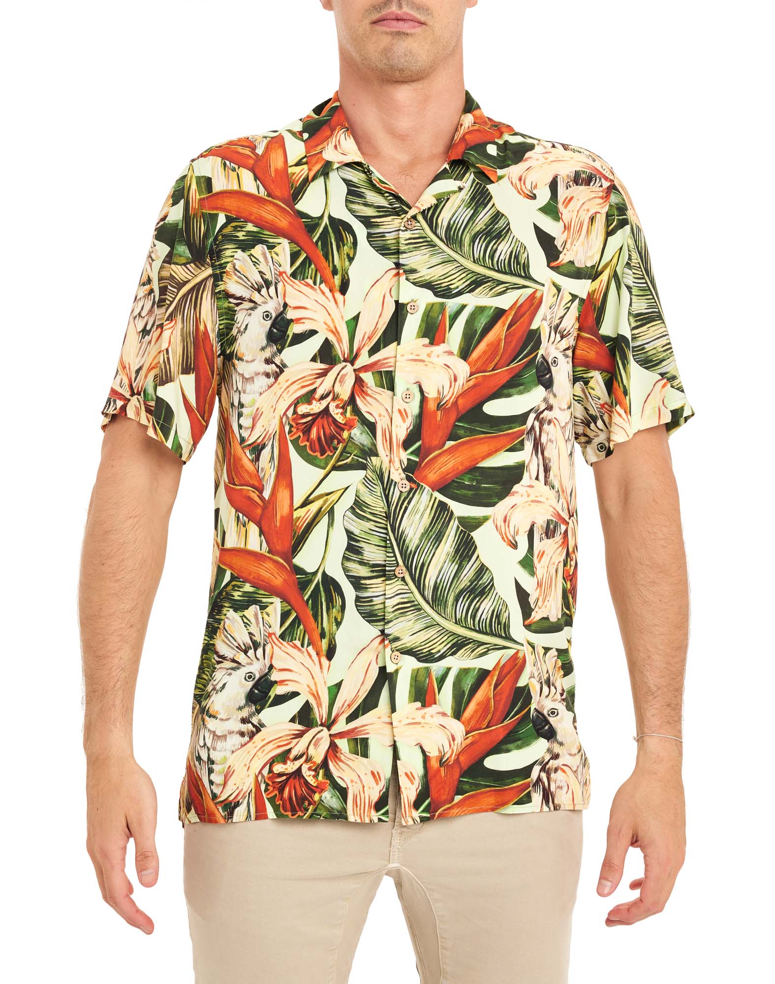 CHEMISE HAWAÏENNE BOTANIK, PULLIN