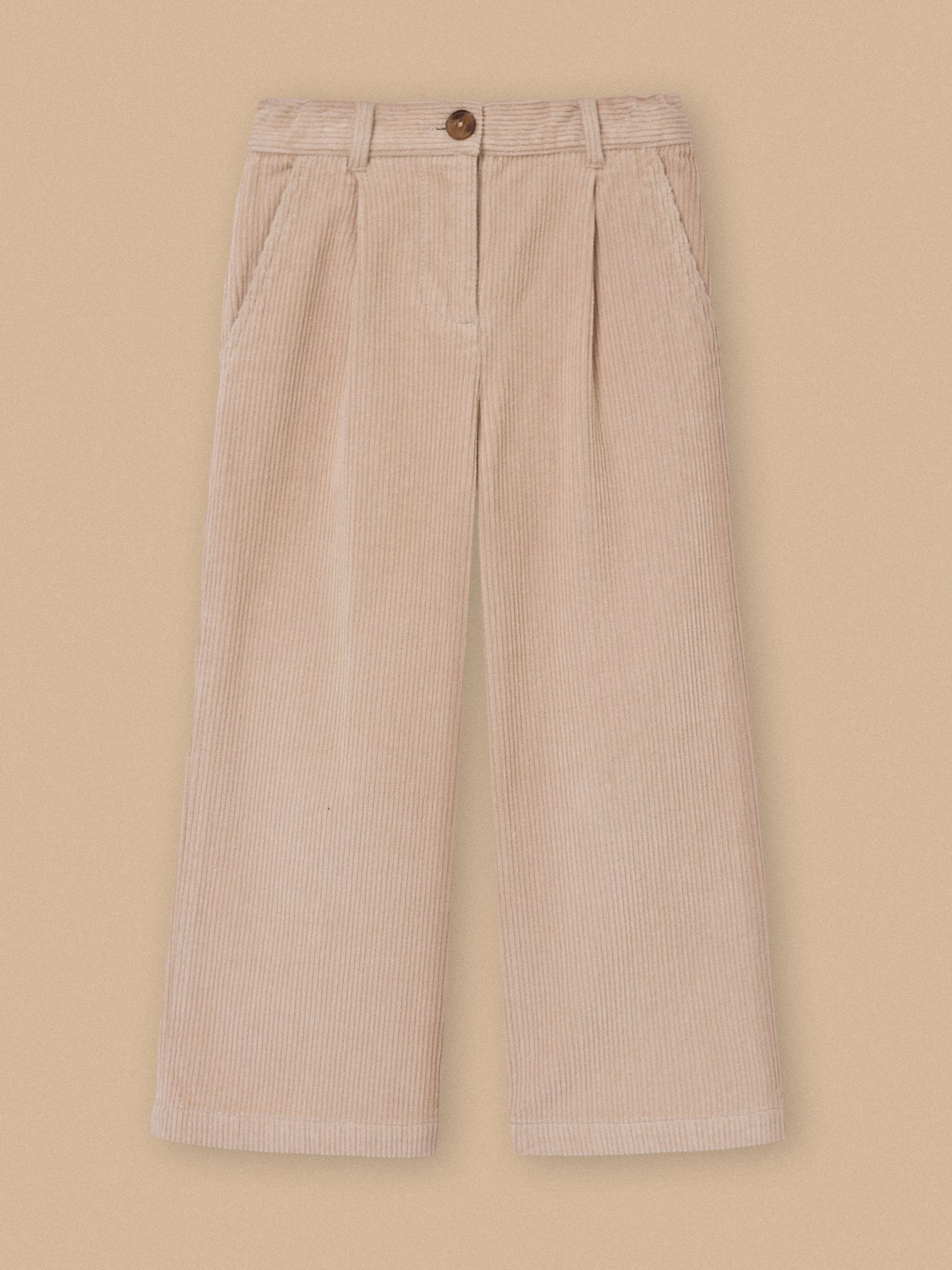 Pantalon large en velours, CYRILLUS