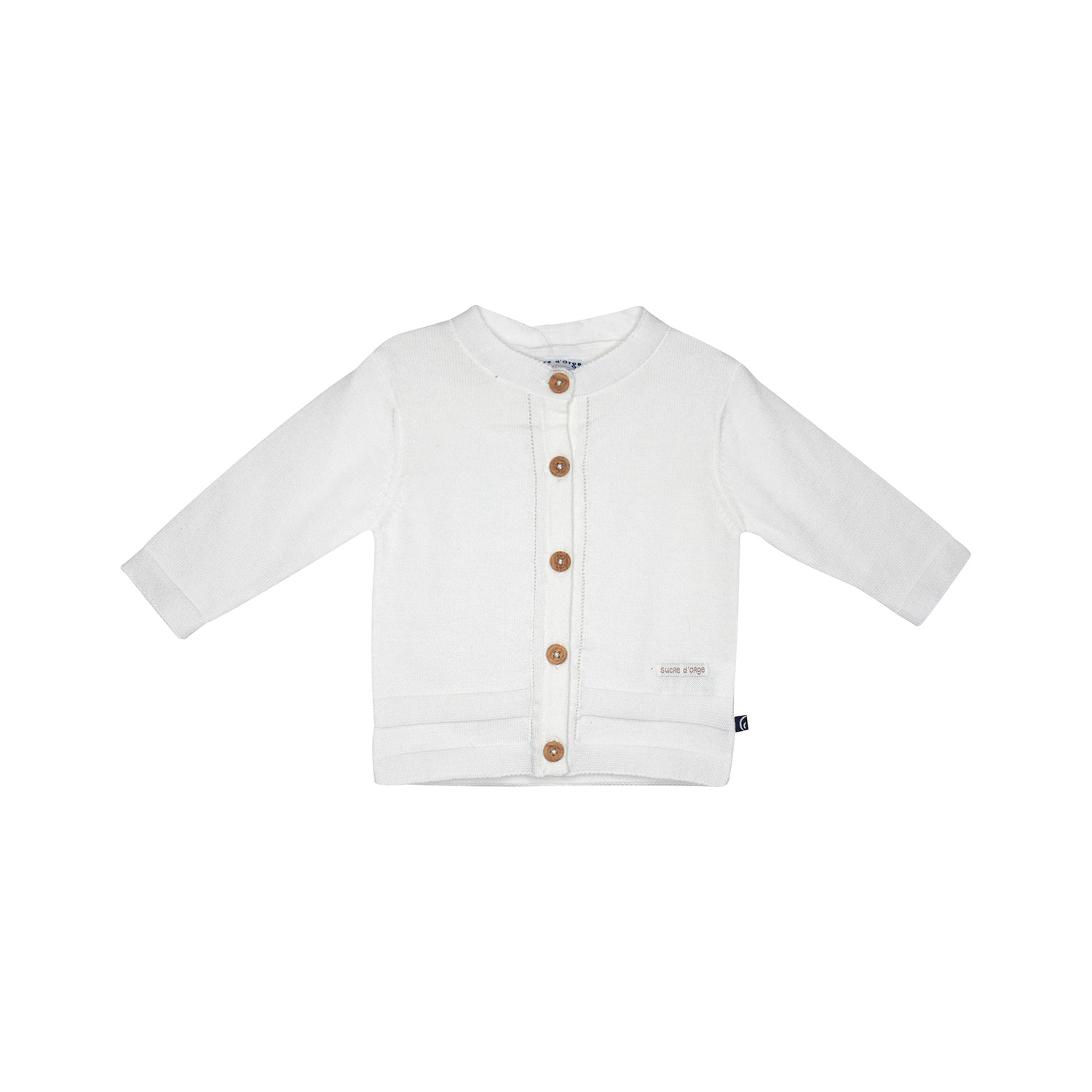 Cardigan tricot leidy tricot bebe, SUCRE D'ORGE
