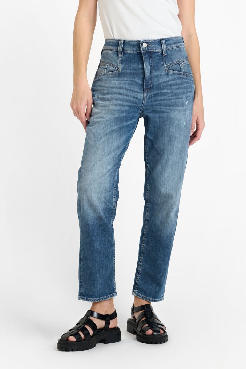 Jeans loose, large 400/60 girlfriend , 7/8ème, LE TEMPS DES CERISES