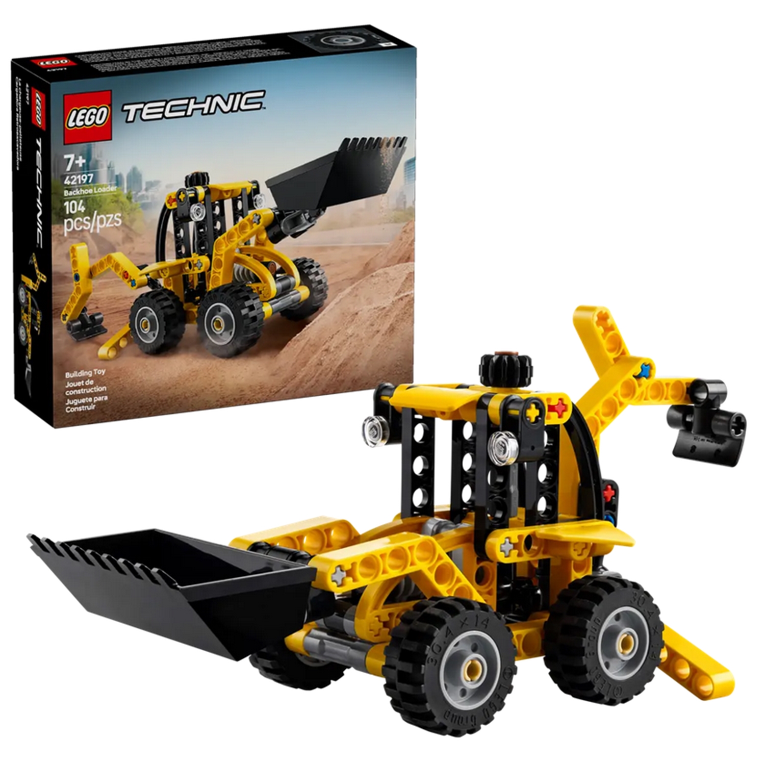 Le tractopelle, LEGO