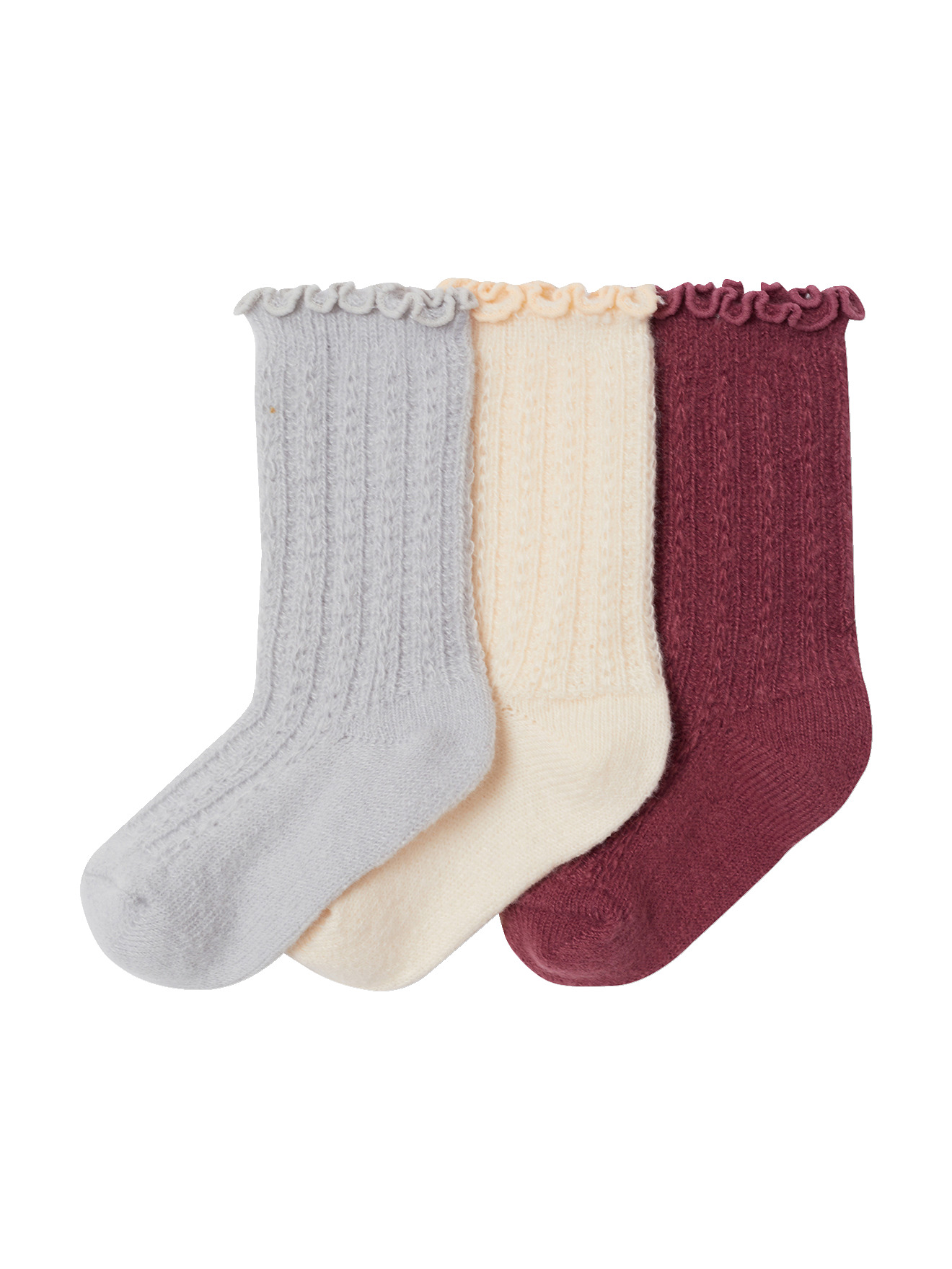 Lot de 3 chaussettes chaudes, VERTBAUDET