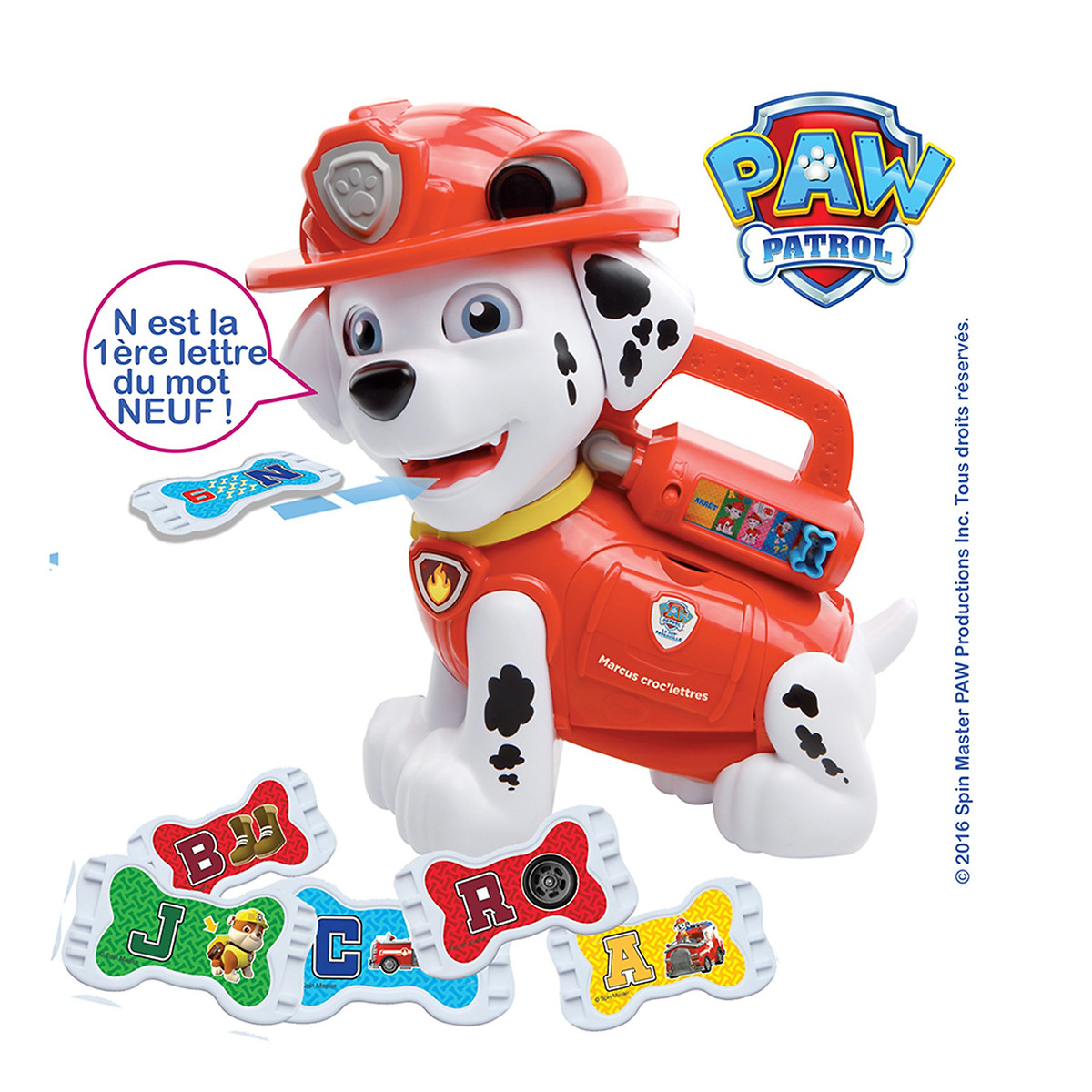 Pat Patrouille Marcus croc'lettres 190405, VTECH