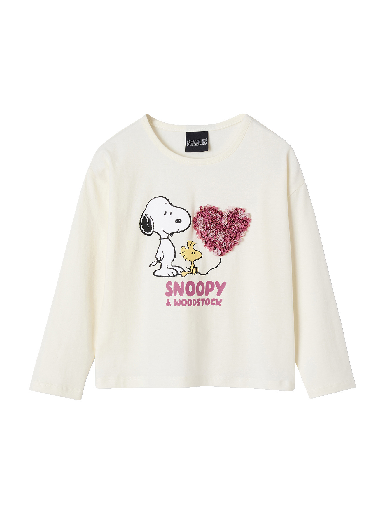Tee-shirt manches longues Peanuts Snoopy, VERTBAUDET