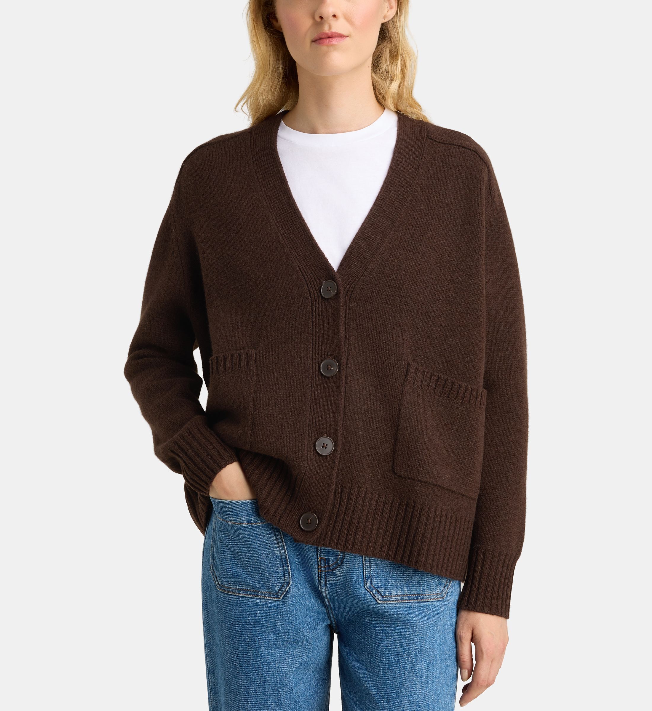 Gilet ample bastille en laine, GALERIES LAFAYETTE