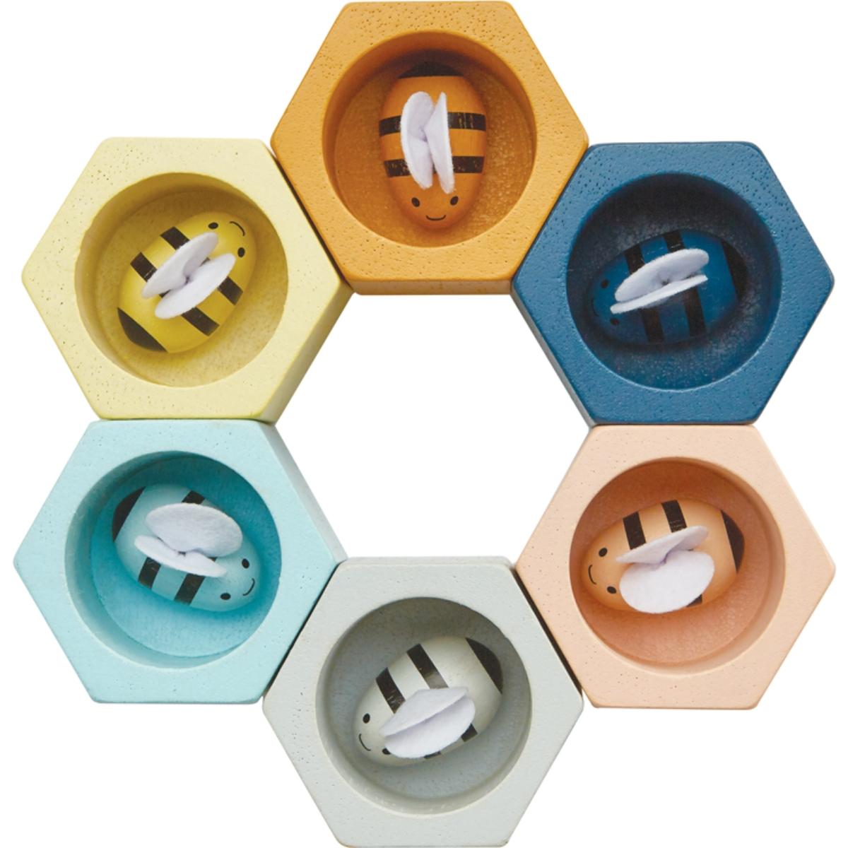 Jeu de pince Nid d'abeilles Tendresse, PLAN TOYS
