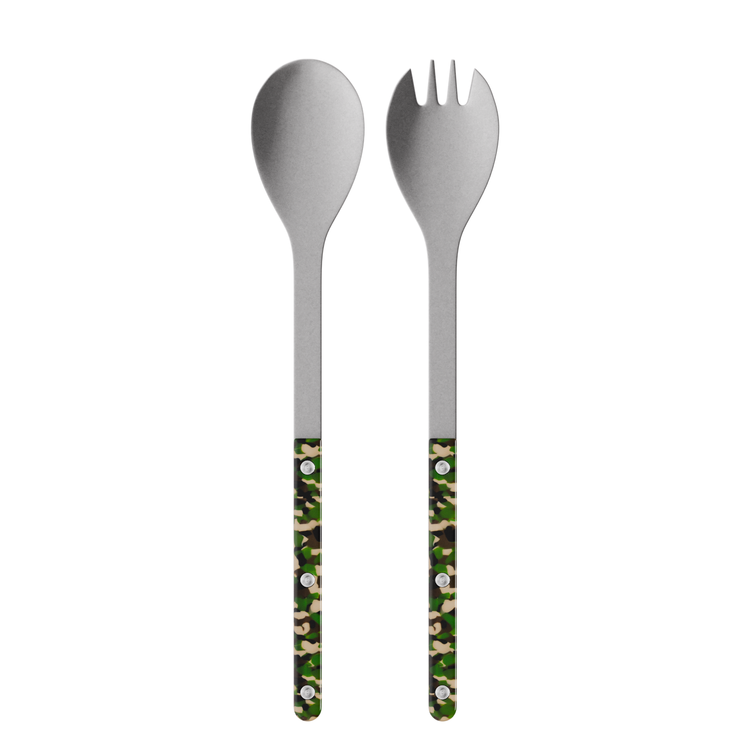Couverts à salade, Bistrot Vintage Camouflage, SABRE