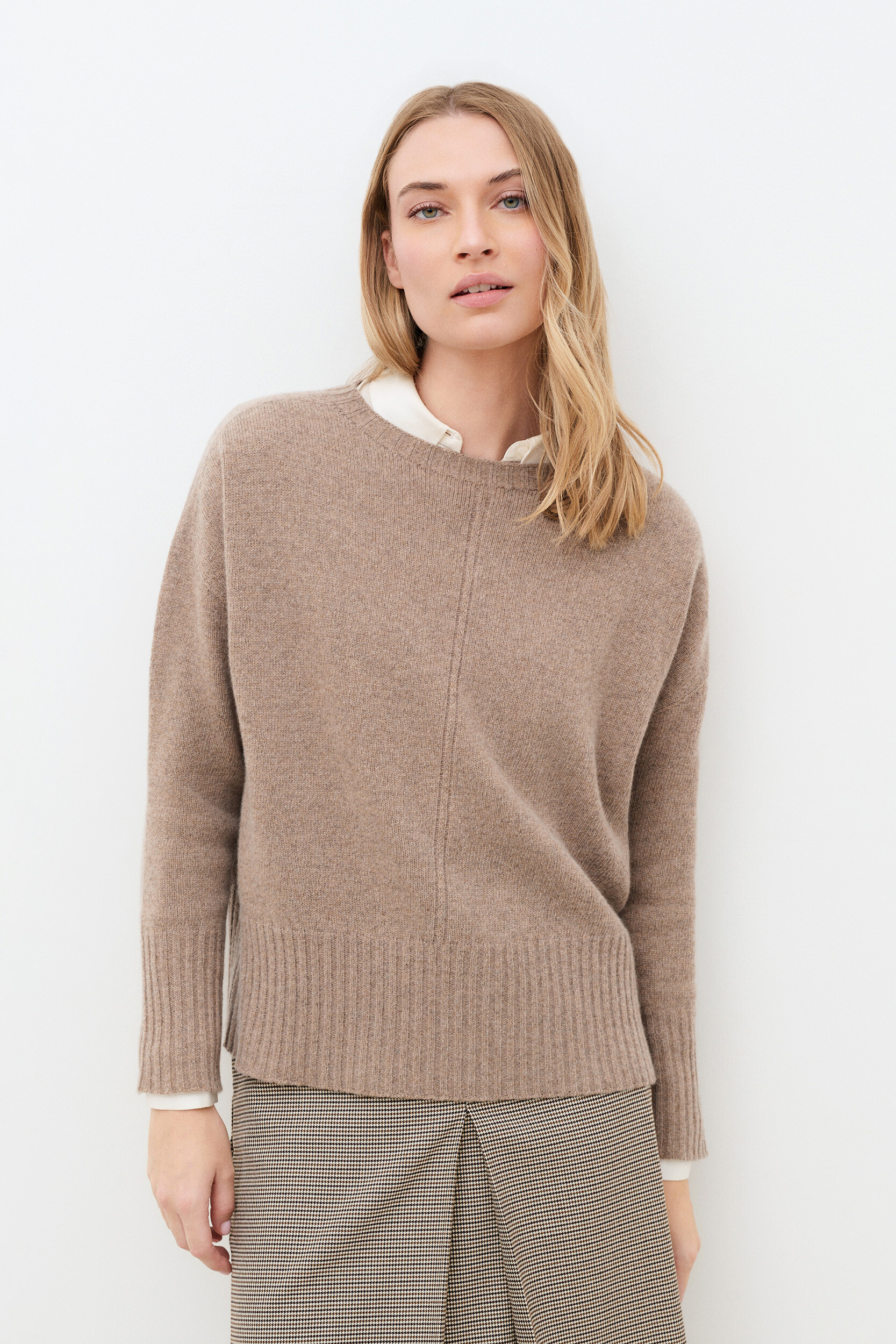 Pull droit col rond MJADE, CAROLL