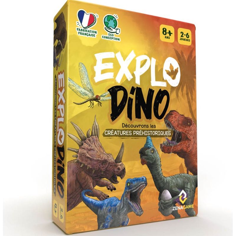Explodino jeu de devinenettes en famille, GIGAMIC