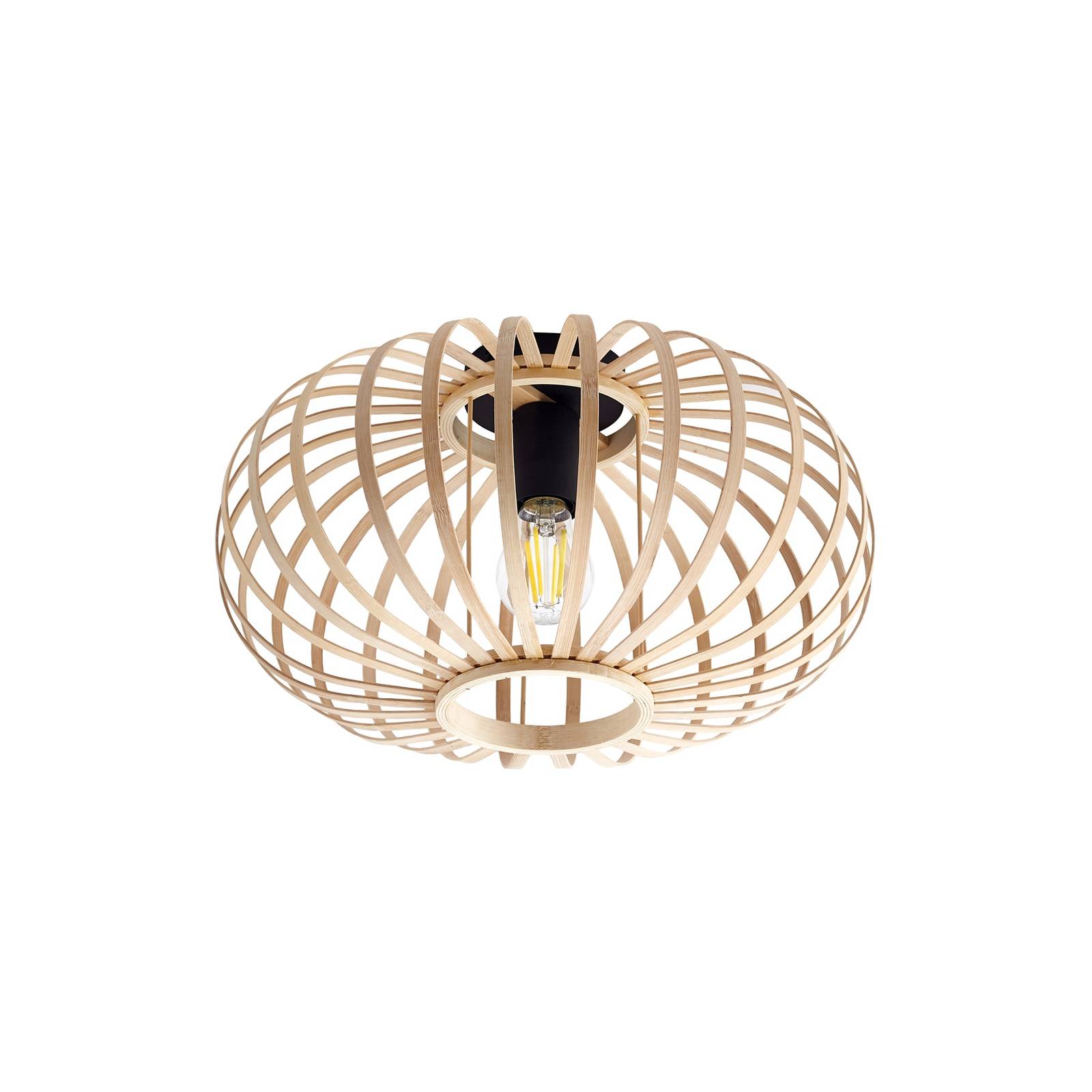 Plafonnier en bambou traditionnel, Lielle, LINDBY