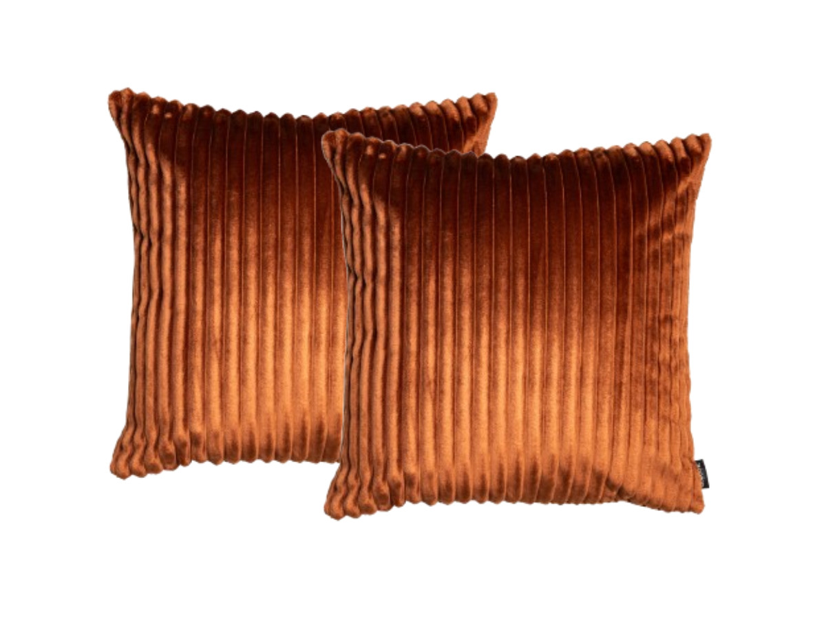 Lot de 2 coussins 45x45 cm, OSLO, BOBOCHIC