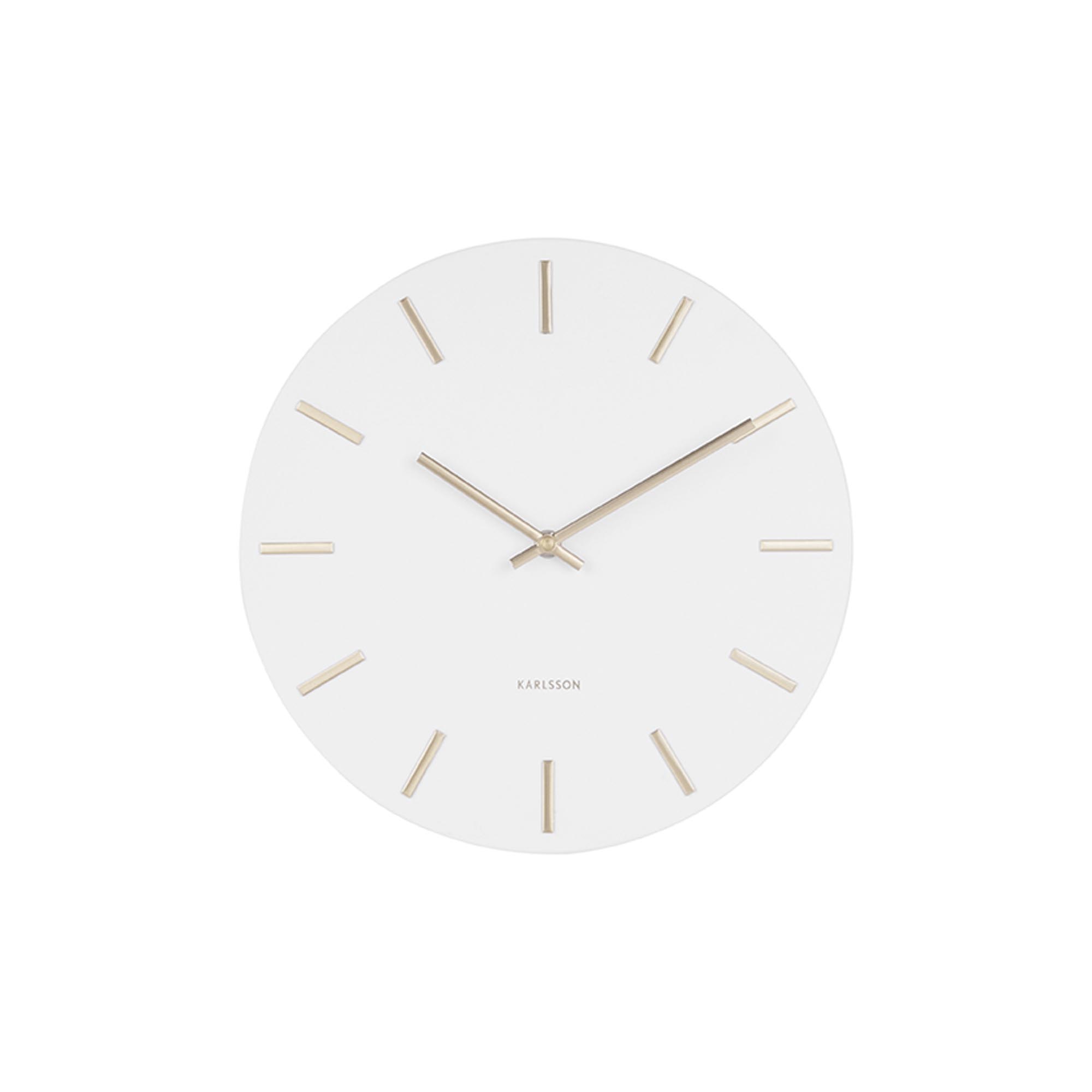 Horloge Murale Acier CHARM, KARLSSON