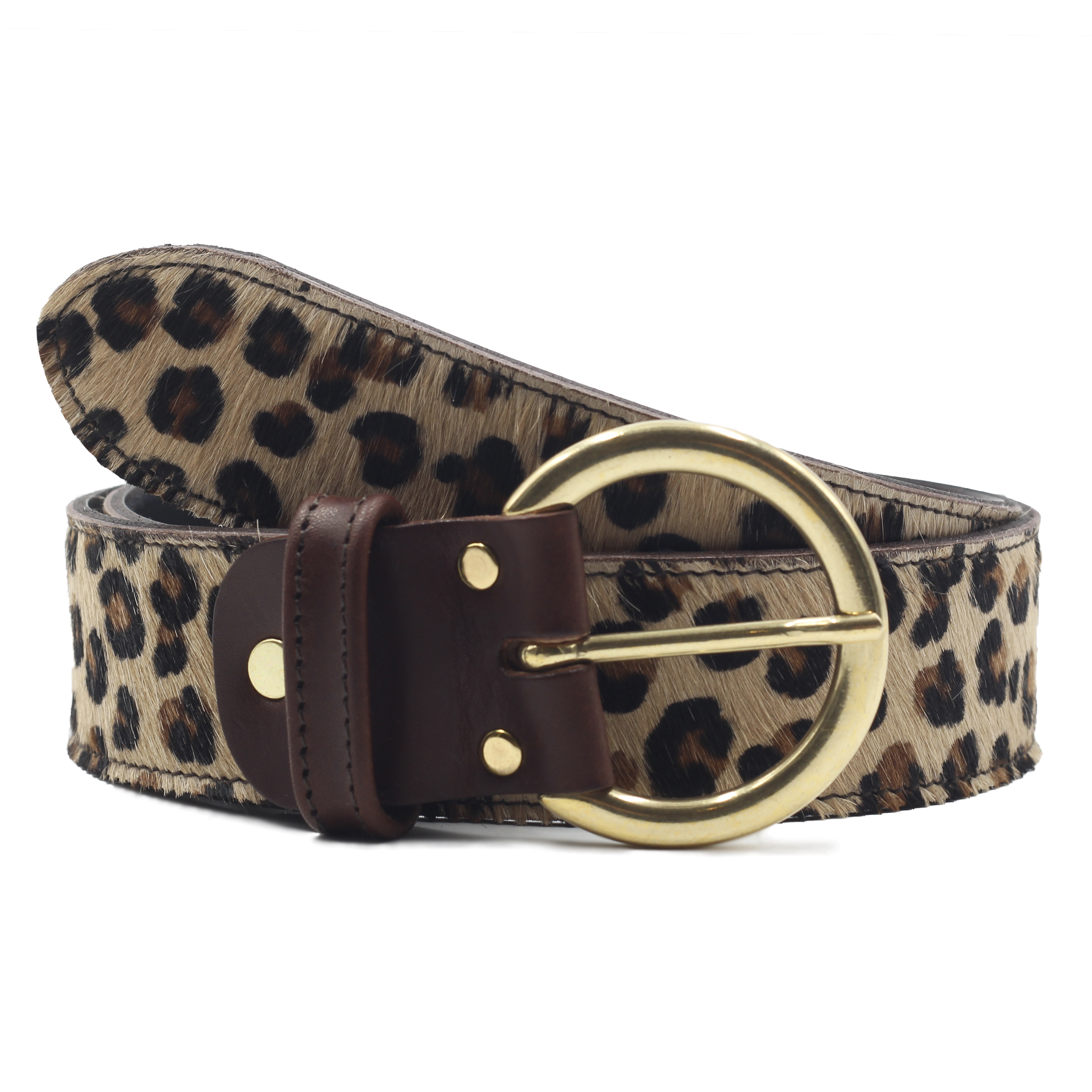 Ceinture bohème cuir pony, JULES & JENN