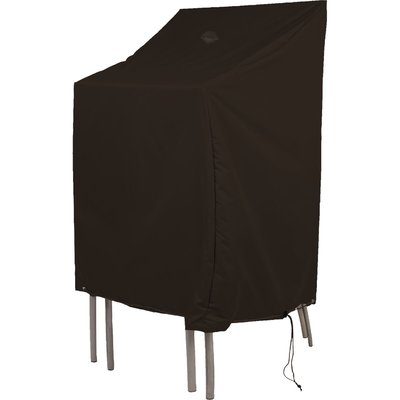 Housse de protection pour chaises - noir - (L66x66xH120cm) synthétique, RIANS ALINEA