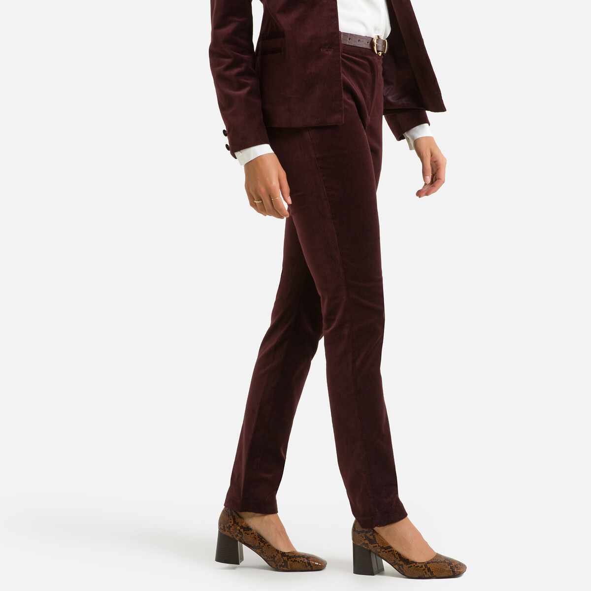 Velvet trousers | La Redoute