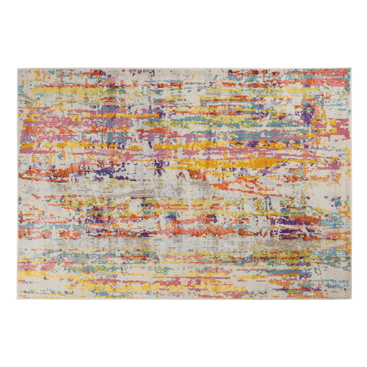 Tapis rectangulaire multicolore 160 x 230 cm DOJA, MILIBOO