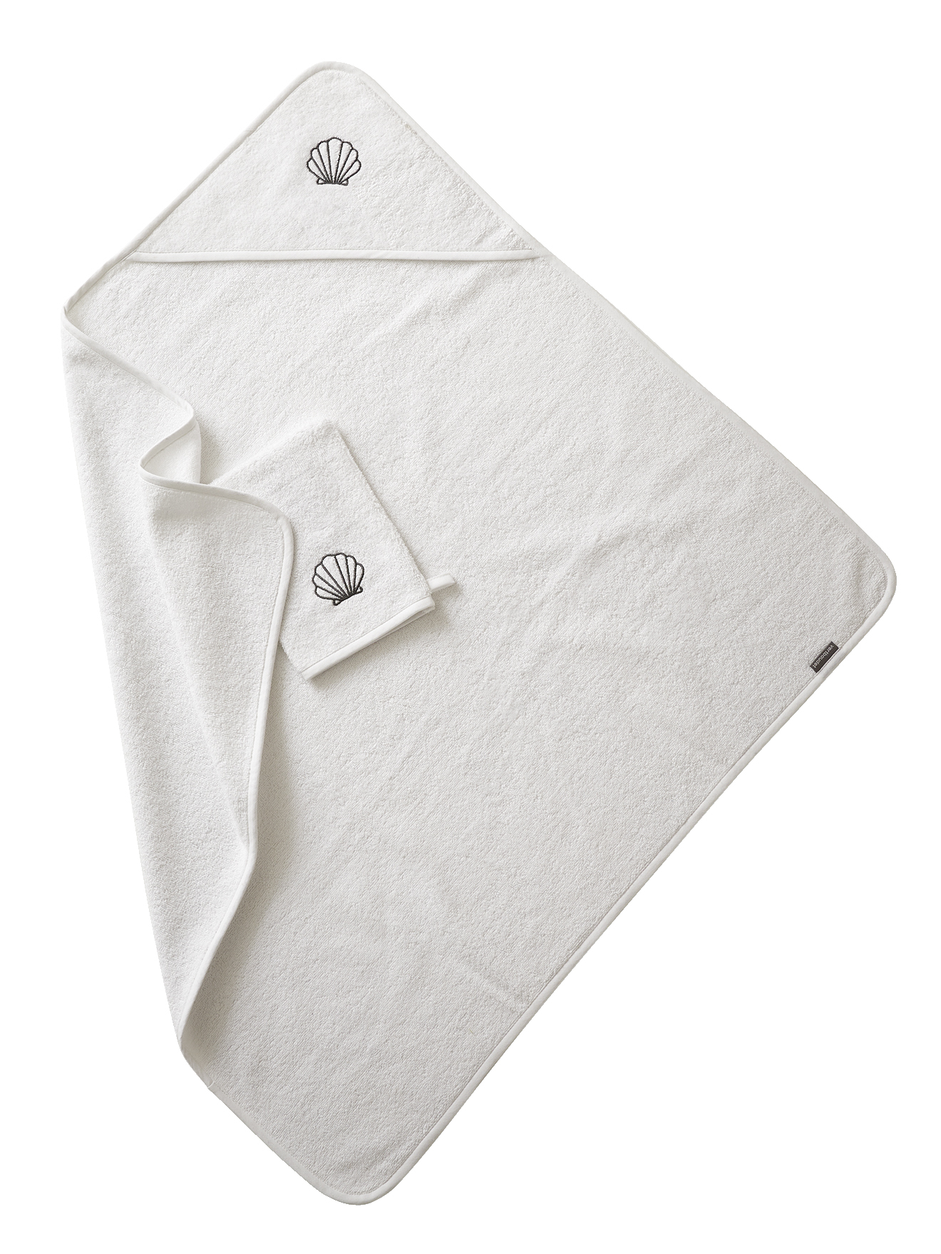 Cape de bain + gant de toilette, VERTBAUDET