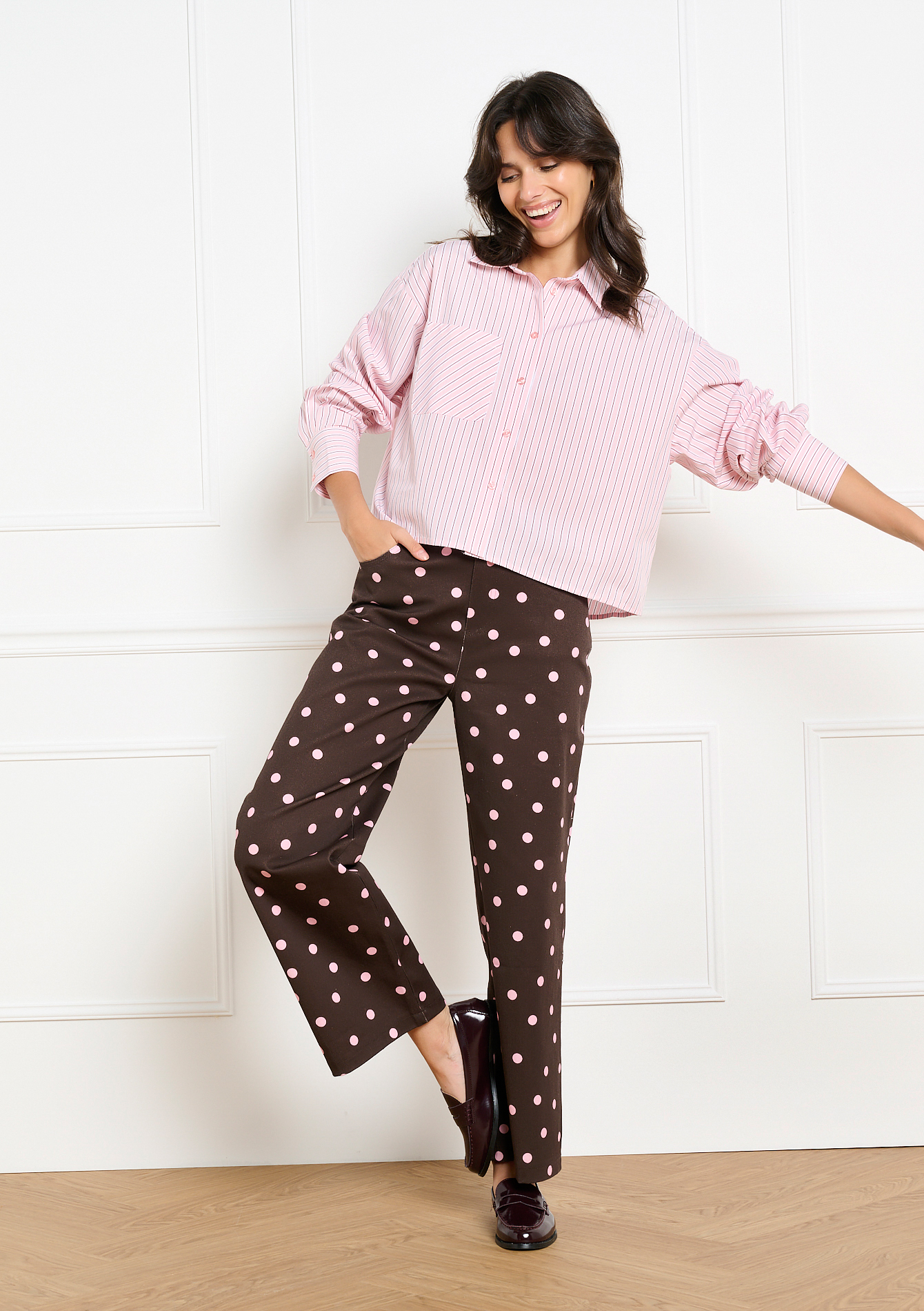 Pantalon large, LOLALIZA