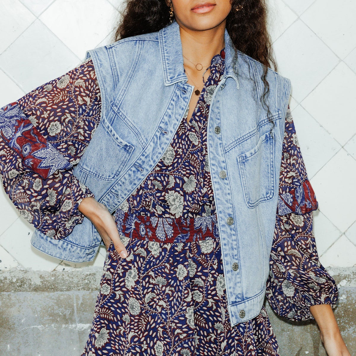 Veste en jean