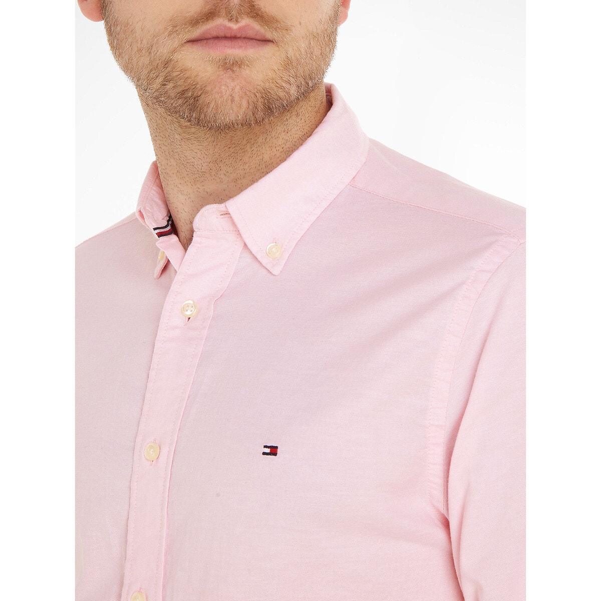 Chemise tommy best sale hilfiger homme rose