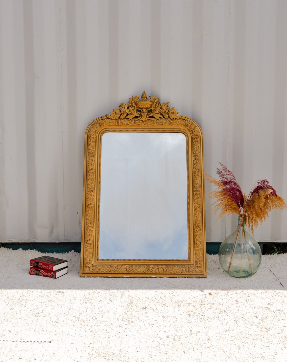Miroir doré Georges N°1176 - Bon état, DEBONGOUT