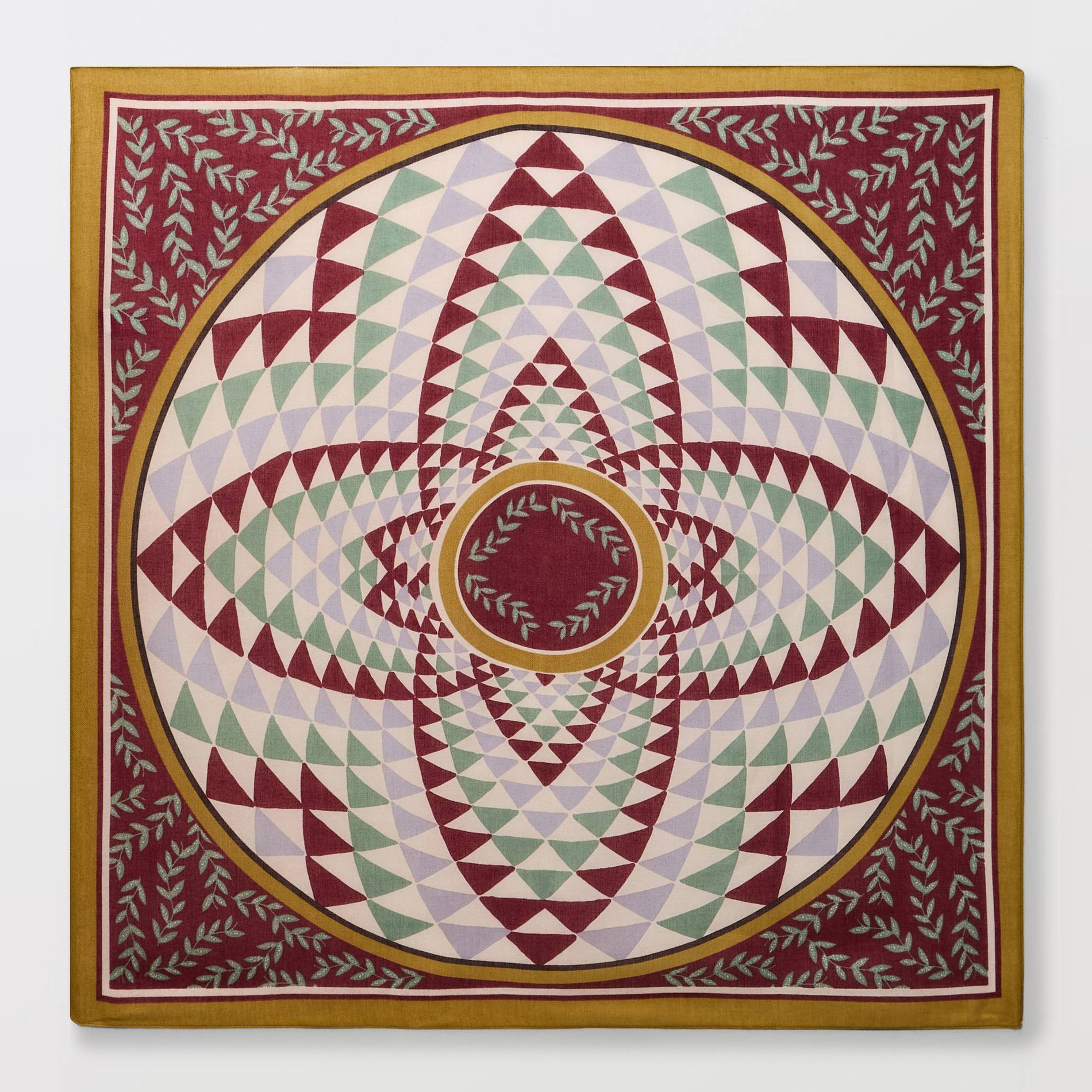 Foulard imprimé, matière recyclée, MONOPRIX
