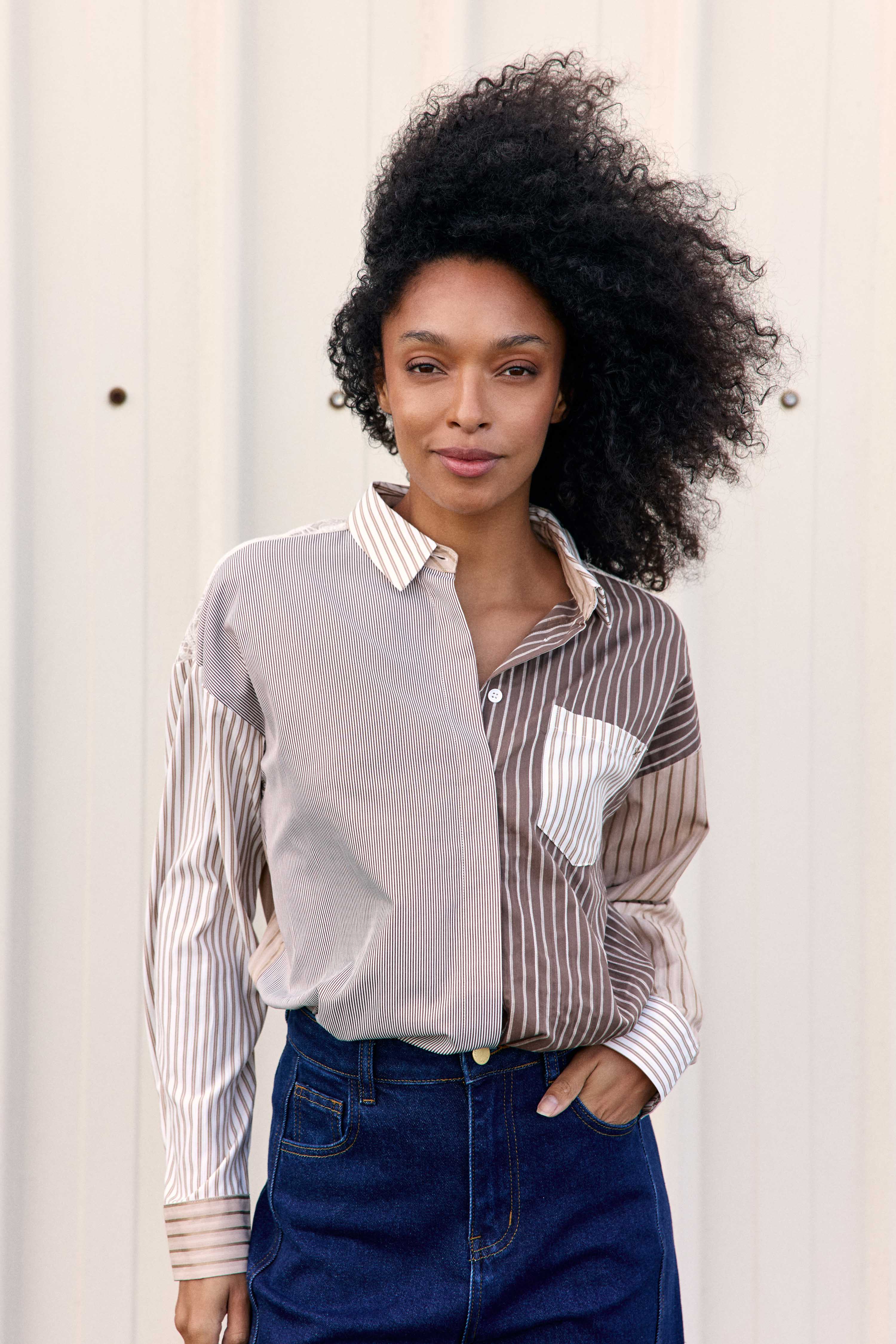 CHEMISE imprimé rayures, marinière CELINE, LA PETITE ETOILE