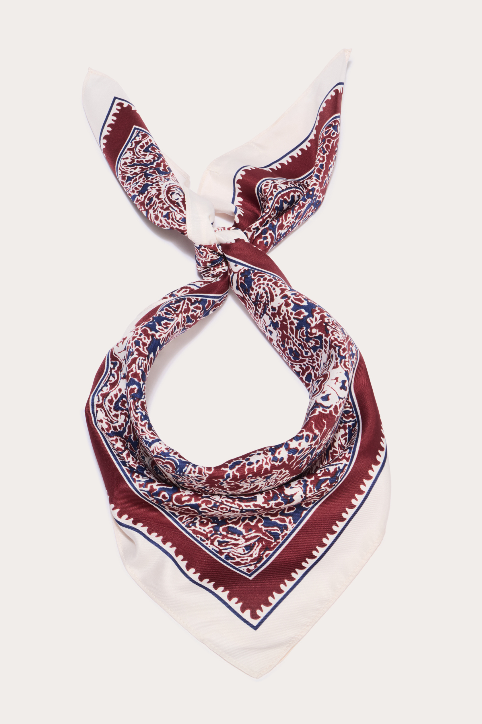 Foulard satiné soyeux, CACHE CACHE
